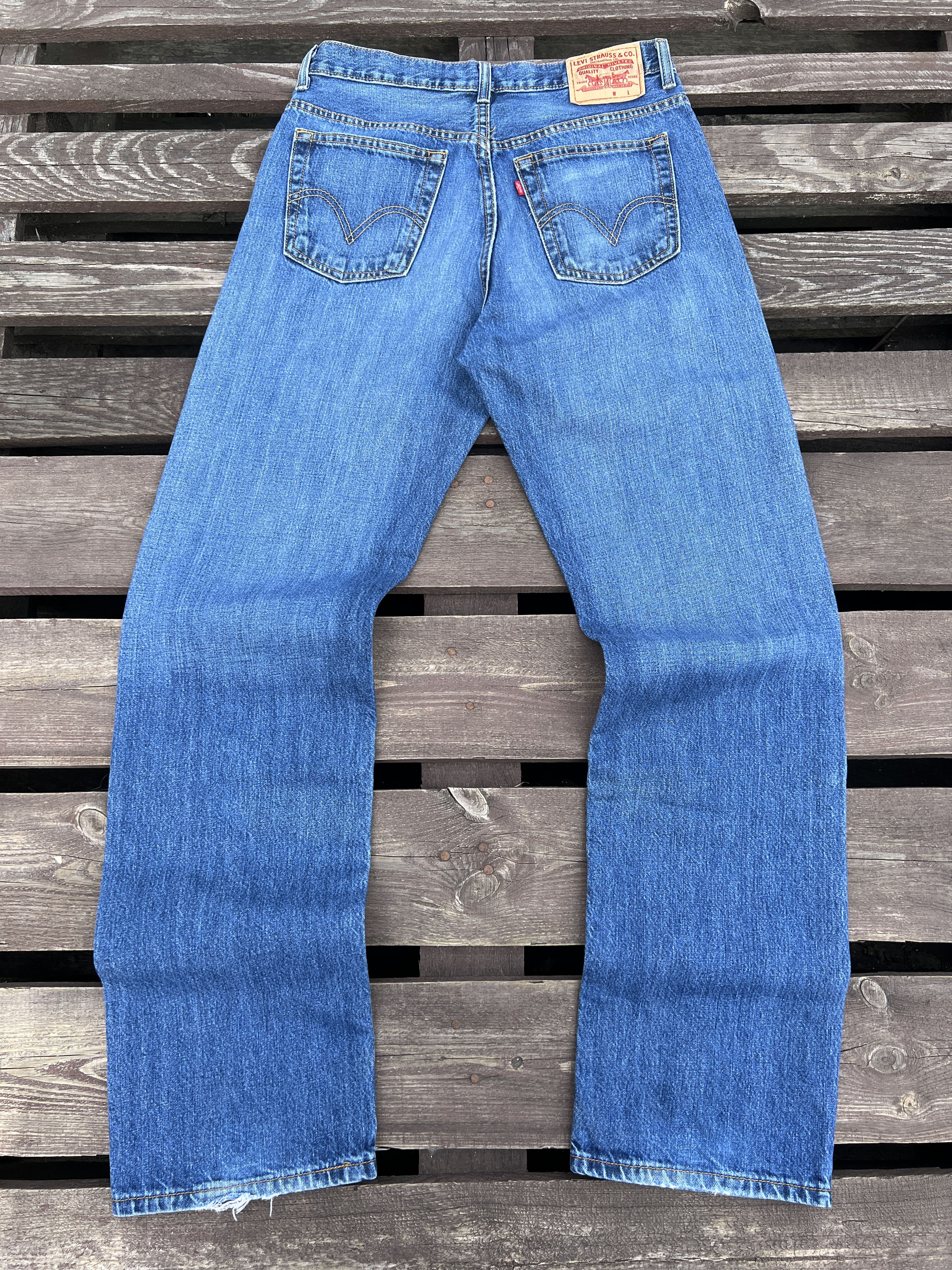 Levi's Levis Relaxed Straight Relax Vintage Washed Denim Jeans Size US 32 / EU 48 - 1 Thumbnail