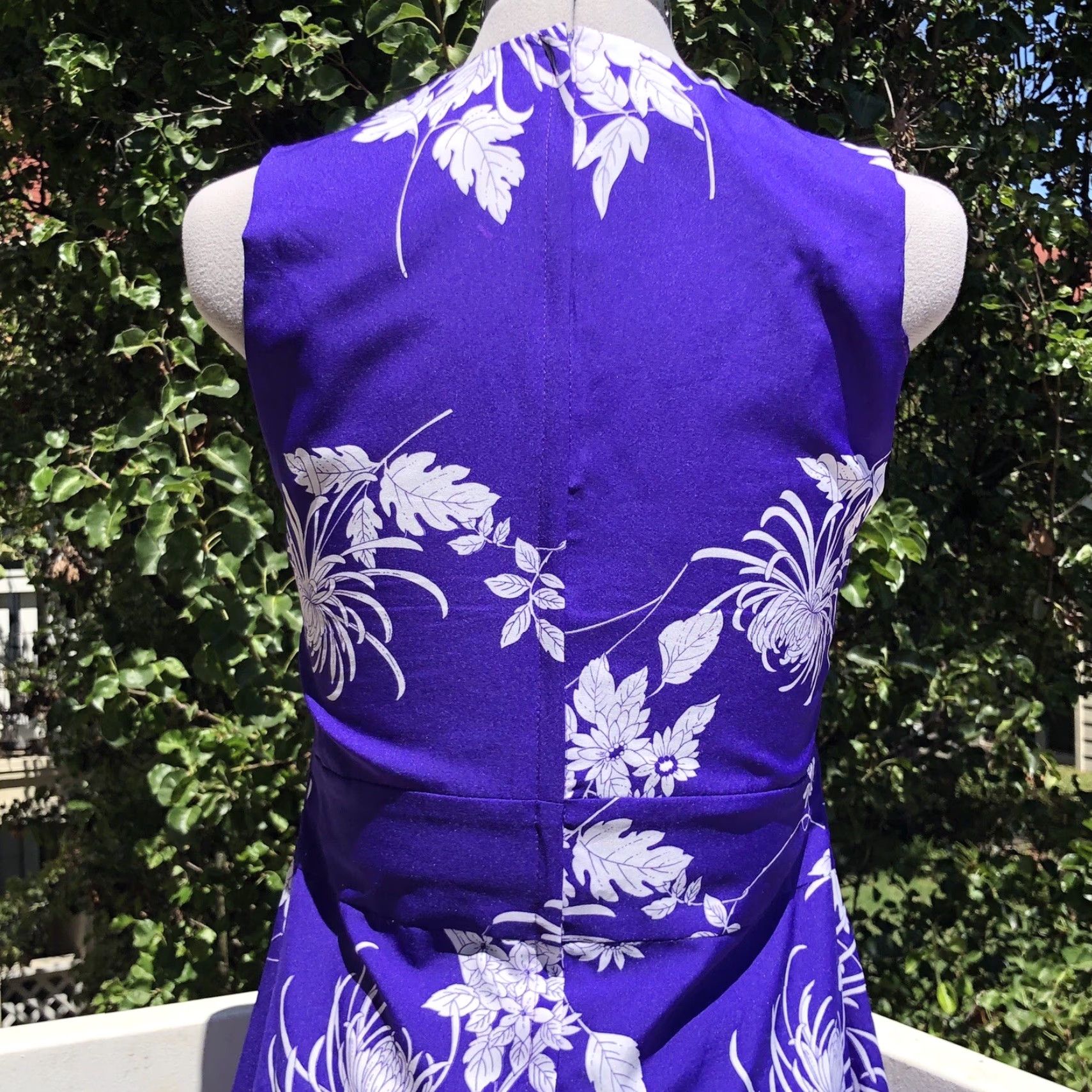 Vintage VINTAGE Paradise Hawaii Purple Floral Dress Casual Sleeveless 60s A-Line Women’s Size S Size S / US 4 / IT 40 - 7 Thumbnail