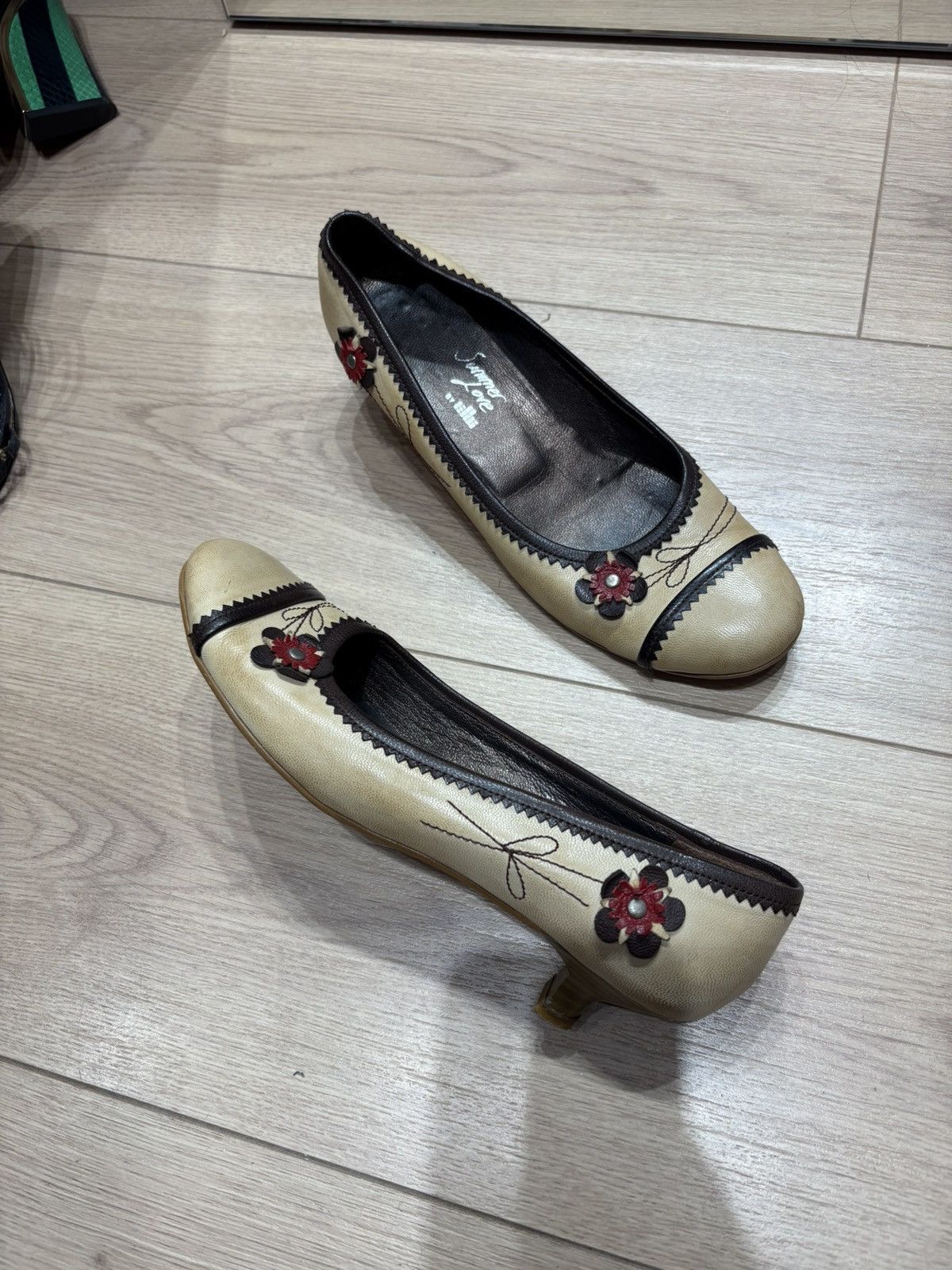 Vintage Vintagw kitten heels Size US 7 / IT 37 - 15 Thumbnail