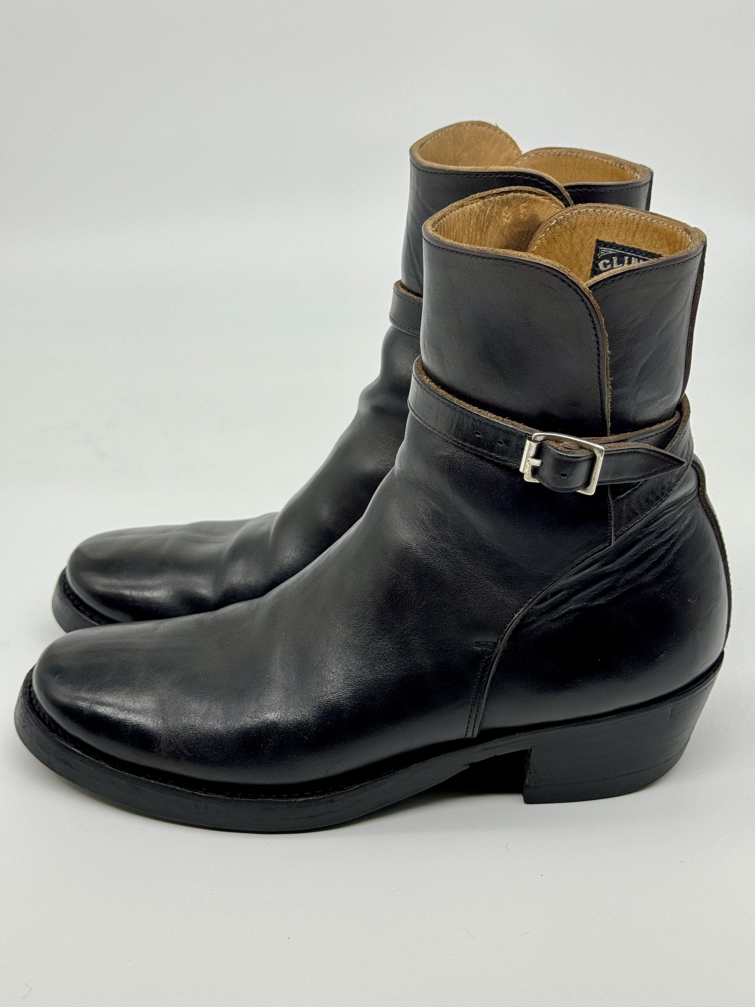 Cinch × Clench × Japanese Brand Brass Tokyo Clinch Jodhpur Black Horsebutt  Leather Boots 8.5 | Grailed