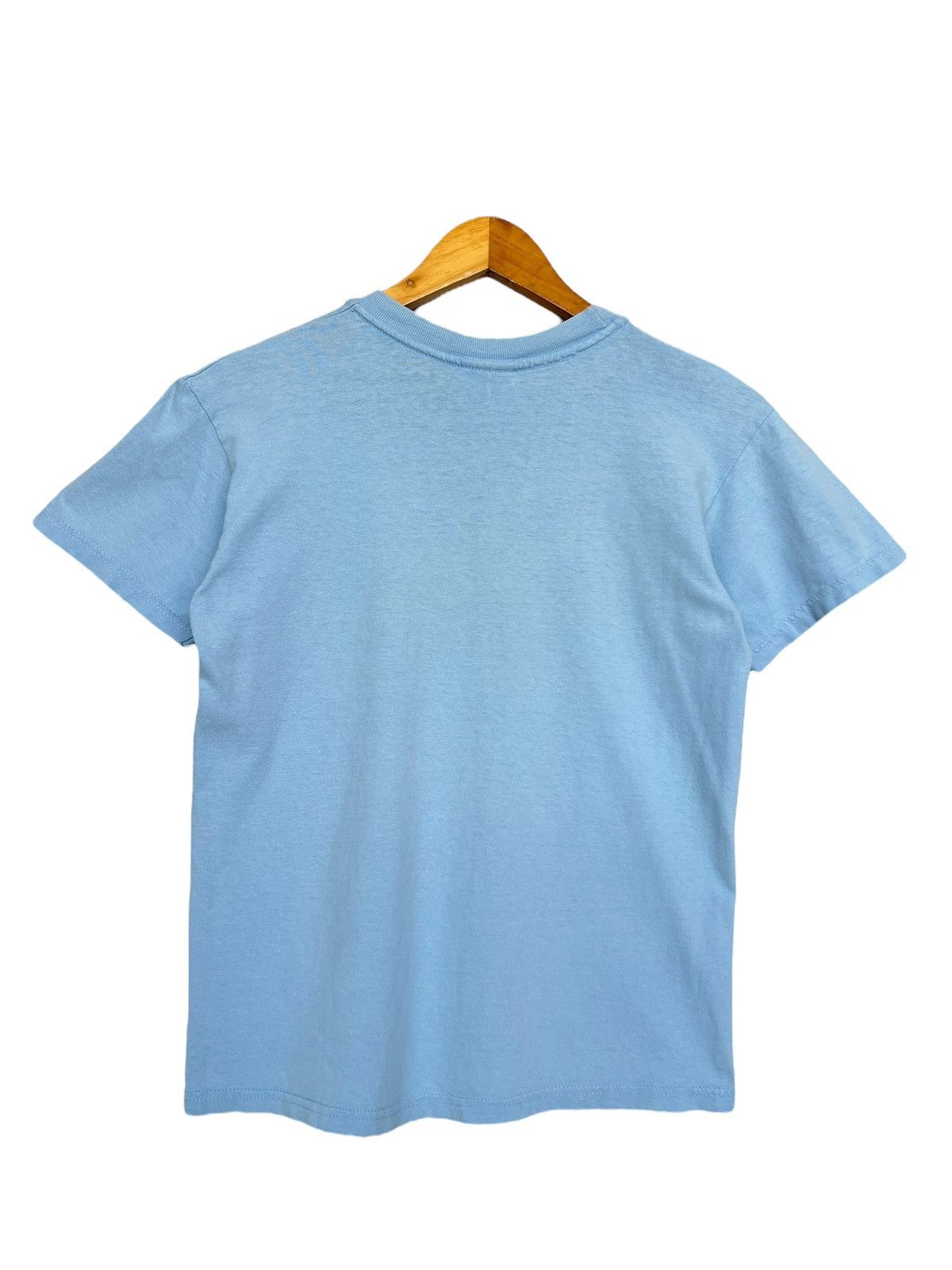 Sony Vintage 90s Sony Spellout Soft Baby Blue Employee Tees Size S / US 4 / IT 40 - 2 Thumbnail