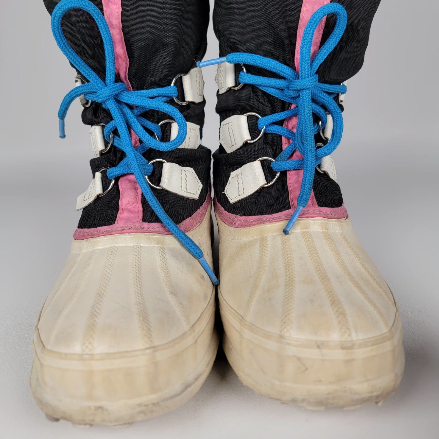 SOREL VINTAGE 90’s SOREL Freestyle Nylon Tall Big Logo Ski Snow Boots, Size 9 Women Size US 9 / IT 39 - 3 Thumbnail