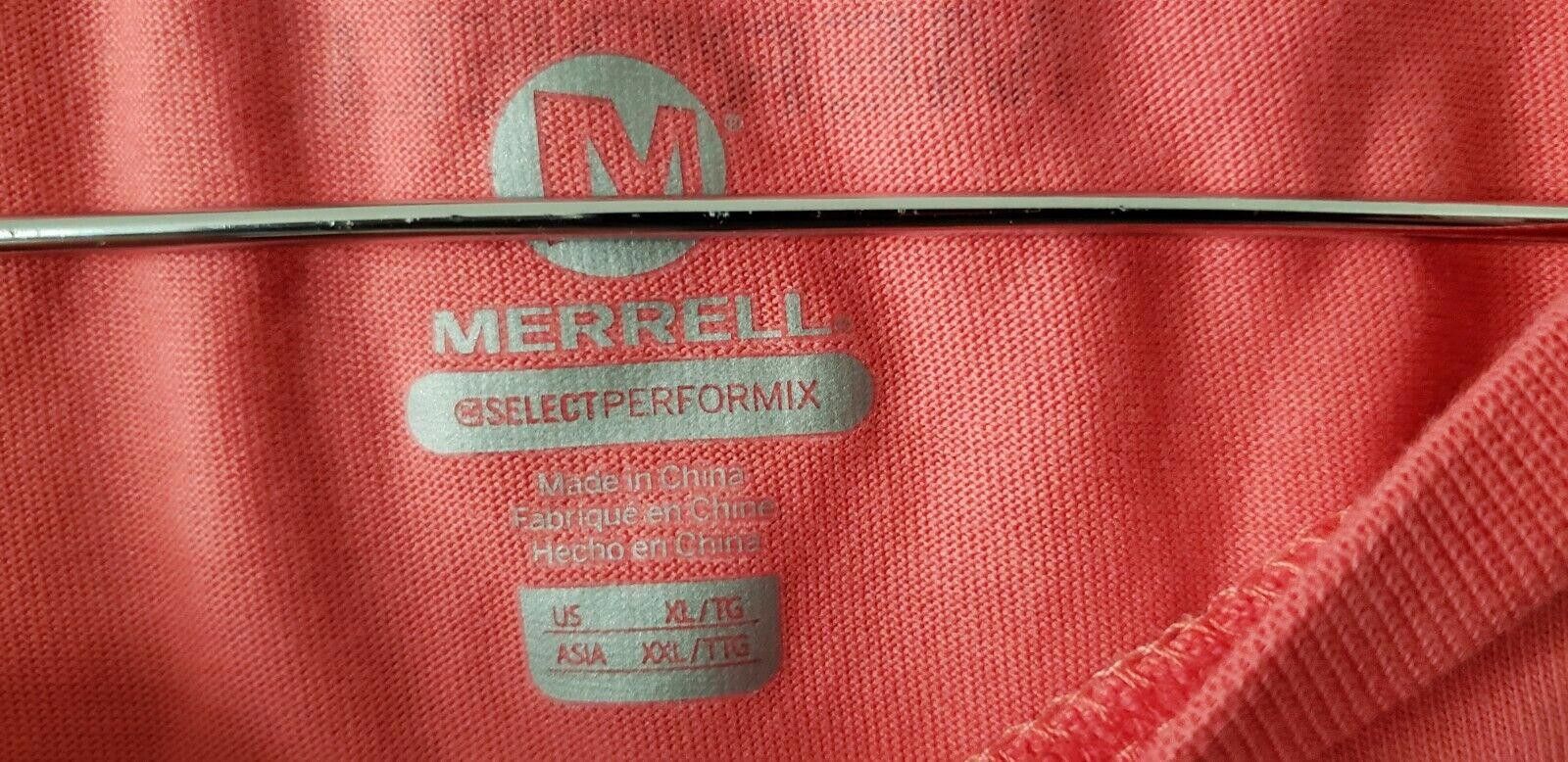 Merrell Merrell Women's Graphic Tshirt Pink Size XL Size XL / US 12-14 / IT 48-50 - 4 Thumbnail