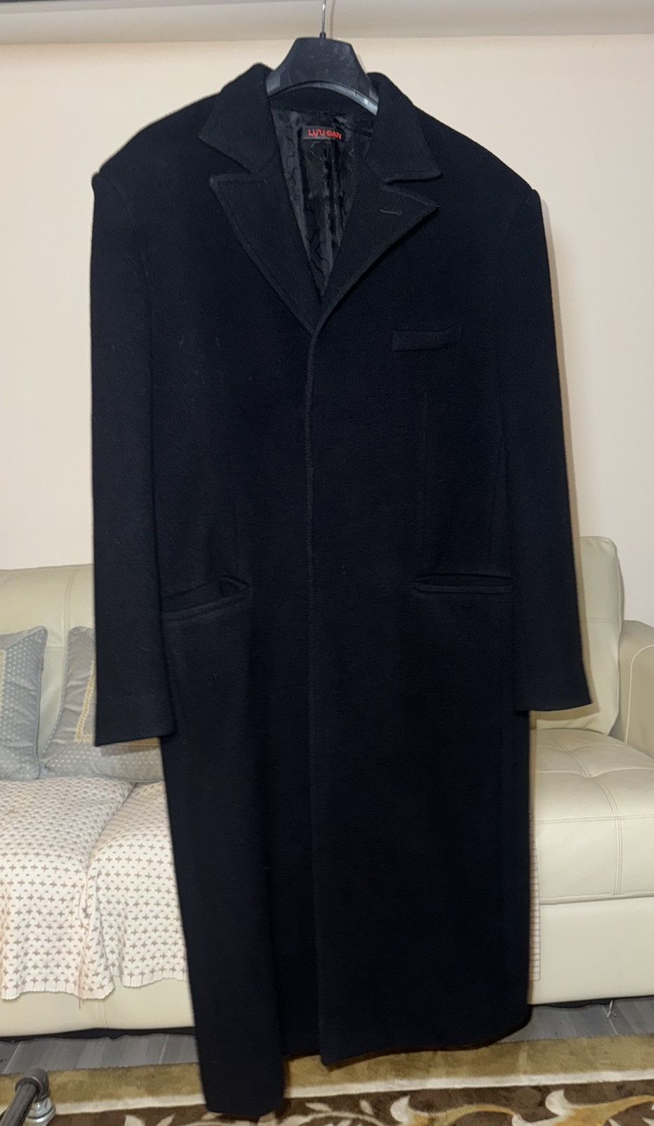 LUU DAN LU’U DAN BLACK OVERCOAT Size US M / EU 48-50 / 2 - 2 Thumbnail
