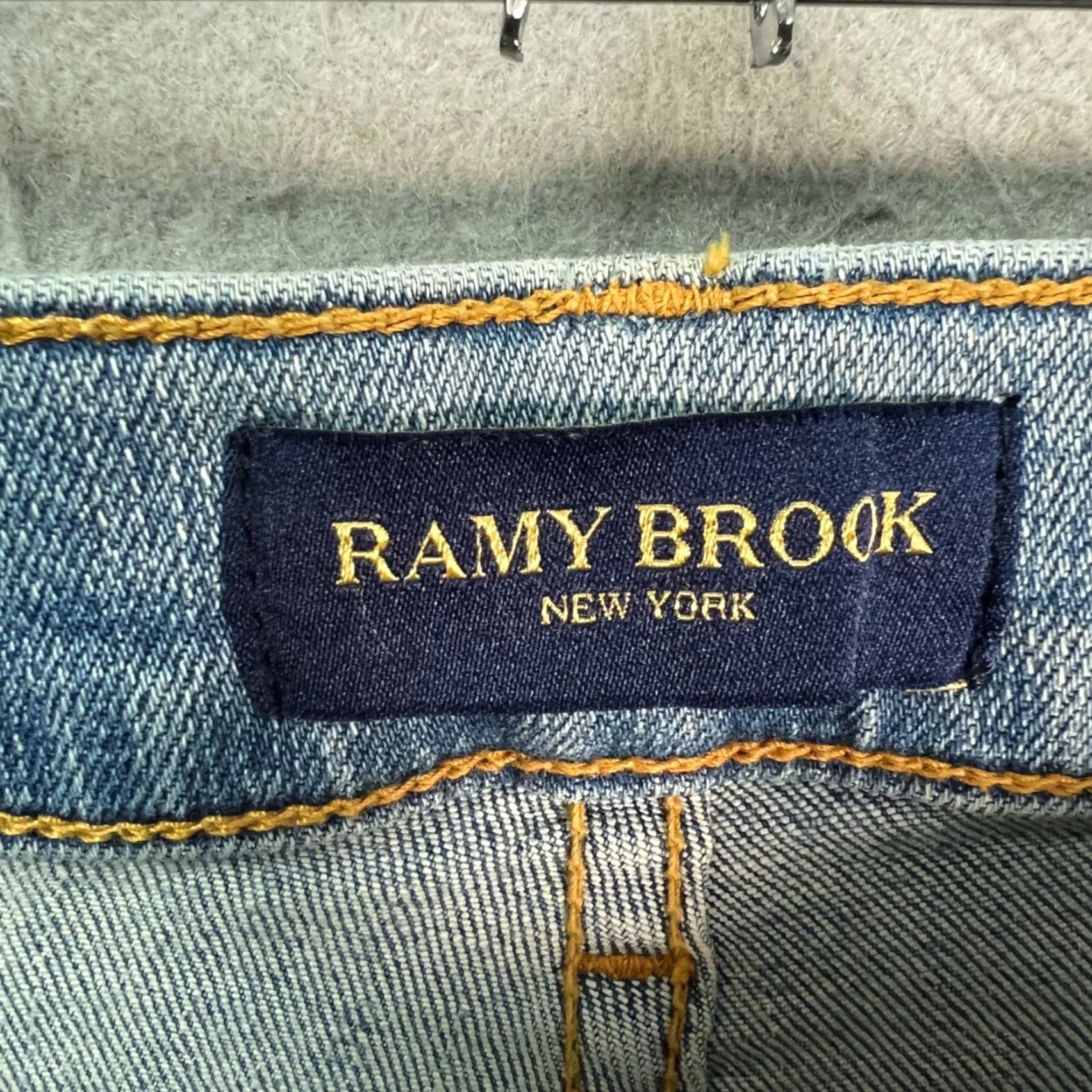 Ramy Brook Ramy Brook Womens Jeans 28 Light Wash Denim With Slit Flared High Rise 32 In Inseam Blue Cotton Blend Pants - Men/Women? Size 28" / US 6 / IT 42 - 3 Thumbnail