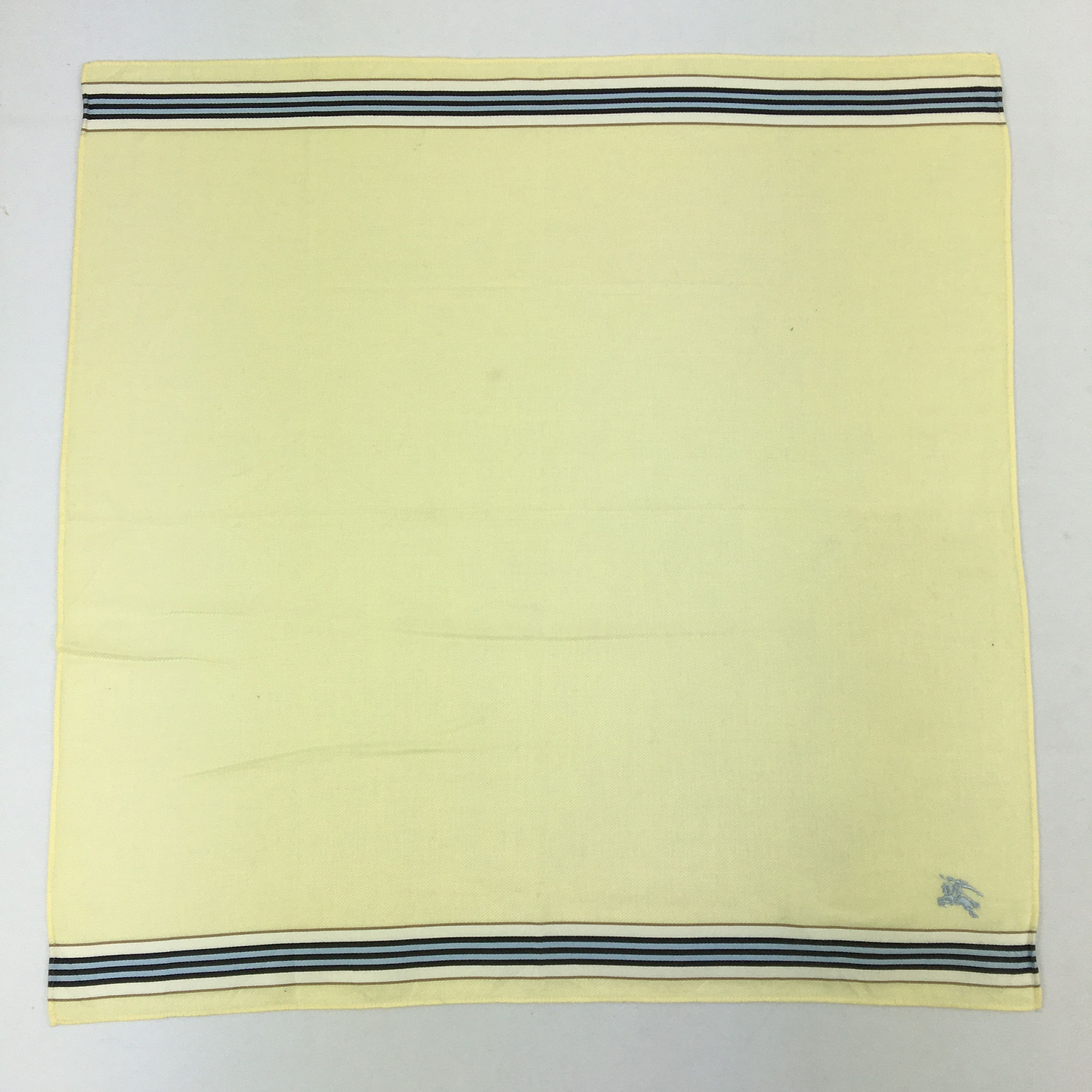Burberry Vintage Y2K Burberry Handkerchief Bandana Pocket Square Size ONE SIZE - 2 Thumbnail