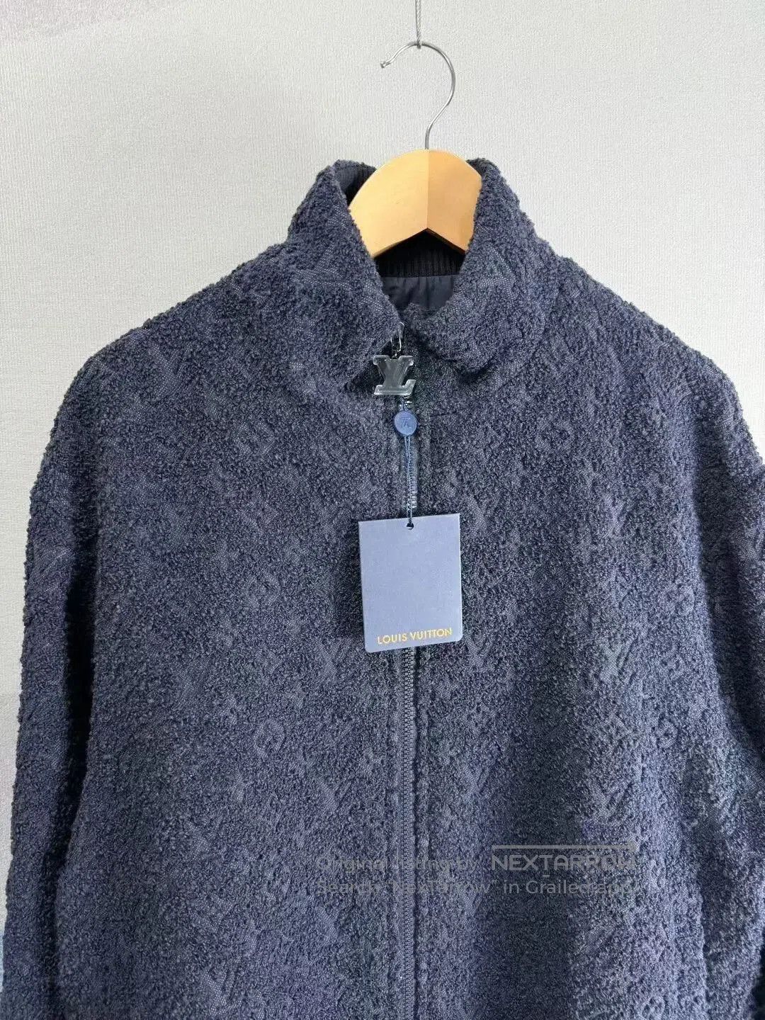 Louis Vuitton Louis Vuitton Teddy Wool Zip Jacket. Size US L / EU 52-54 / 3 - 3 Thumbnail