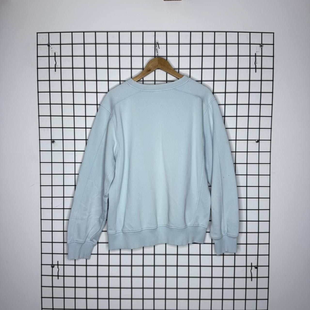 Nike Nike Vintage 90s Crewneck Baby Blue Retro Size US M / EU 48-50 / 2 - 2 Thumbnail