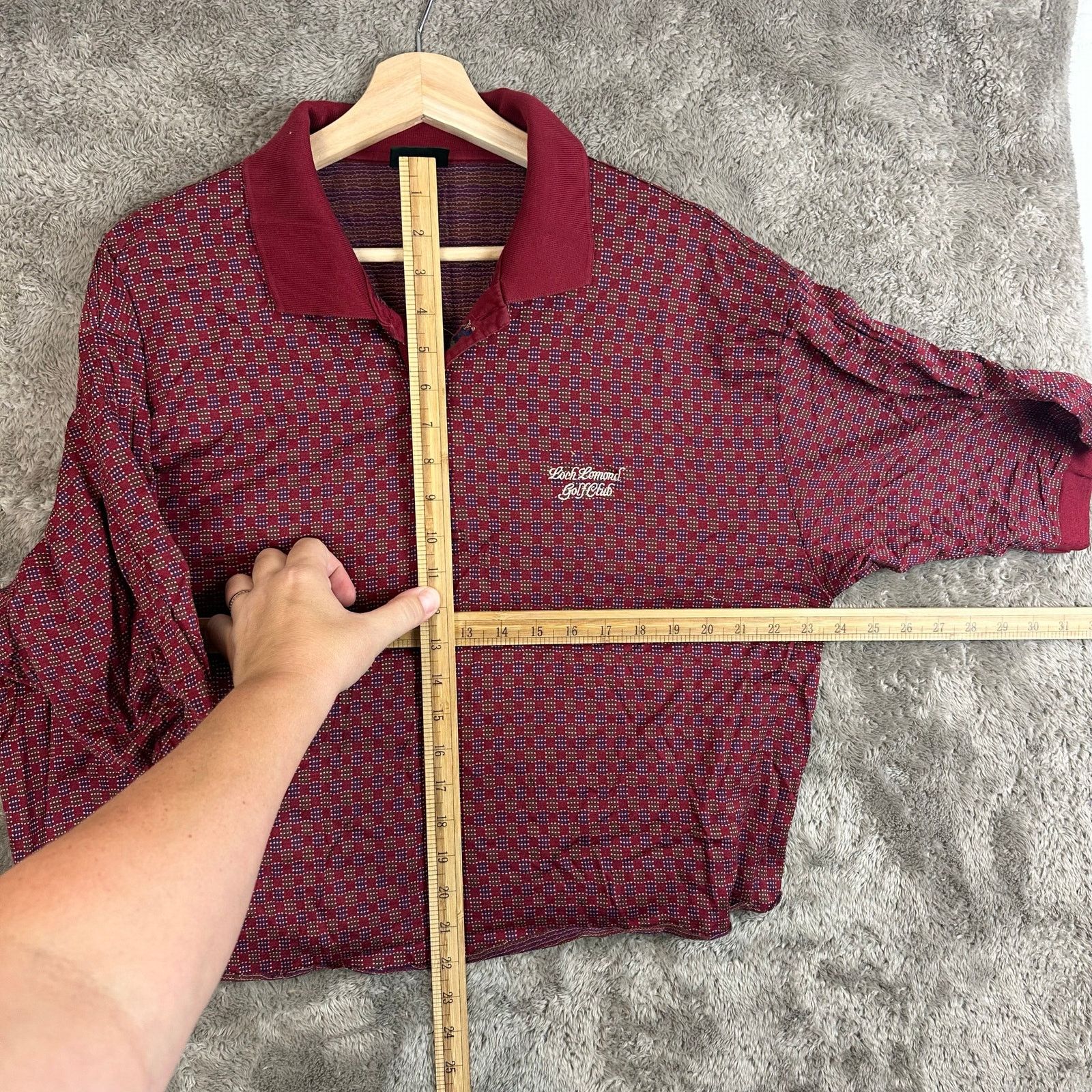Bobby Jones Vintage Bobby Jones Polo Shirt XXL Cropped Altered Red Size XXL / US 16-18 / IT 52-54 - 9 Thumbnail