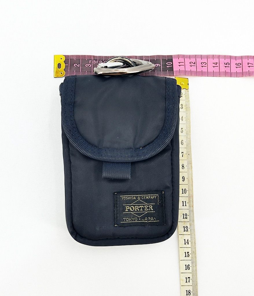 Porter HEAD PORTER velcro tanker pouch with carabiner Size ONE SIZE - 11 Thumbnail
