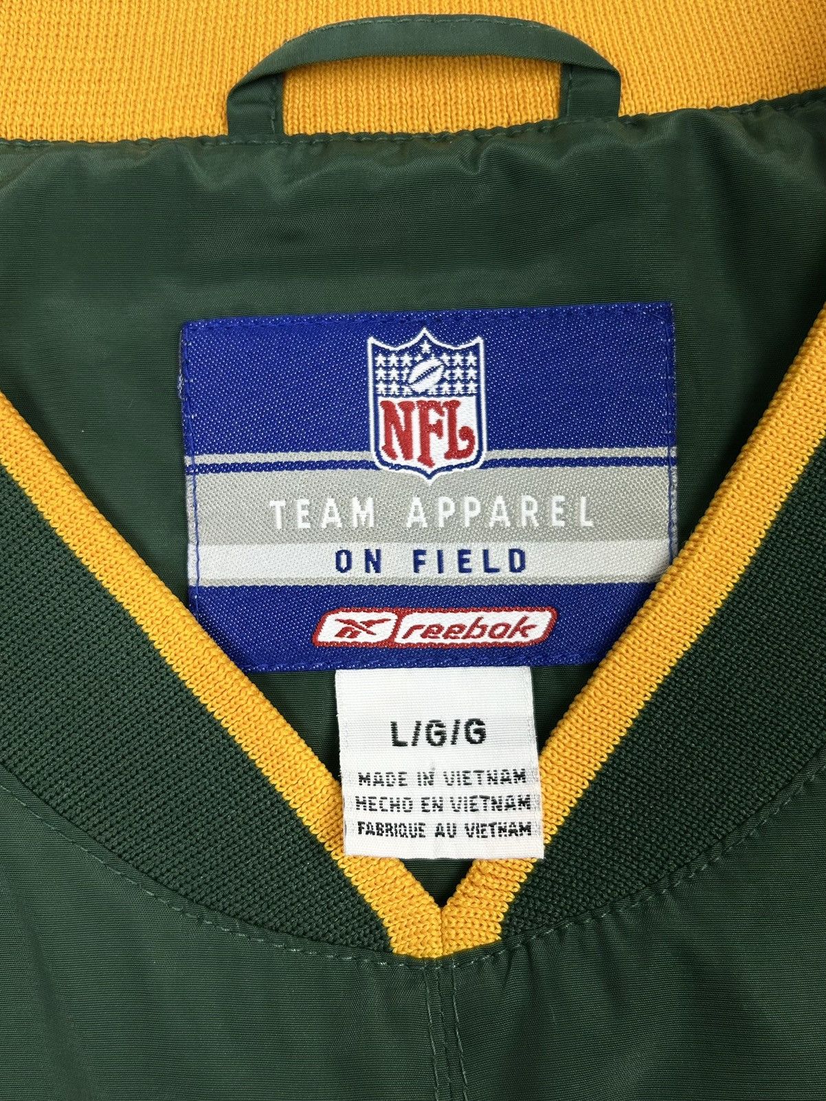 NHL × Oakley × Reebok Reebok x Packers NFL nylon jersey jacket Size US L / EU 52-54 / 3 - 11 Thumbnail