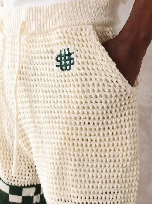Other Kahori x Misac Knittedl Vintage Retro OldMoney Shorts Size US 32 / EU 48 - 7 Thumbnail