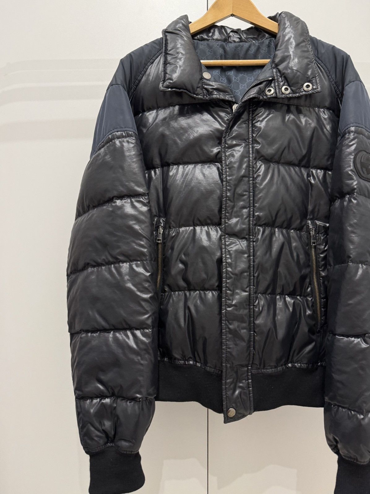 Gucci 🔥Vintage Gucci By Tom Ford Glance Down Puffer Jacket Archive Size US L / EU 52-54 / 3 - 6 Thumbnail