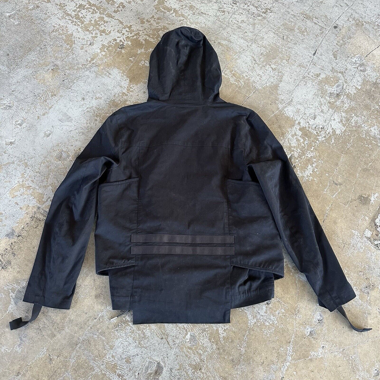 Alexander Wang × Helmut Lang NWT Helmut Lang Black Hooded Utility Jacket Tactical NEW Size US XL / EU 56 / 4 - 5 Thumbnail