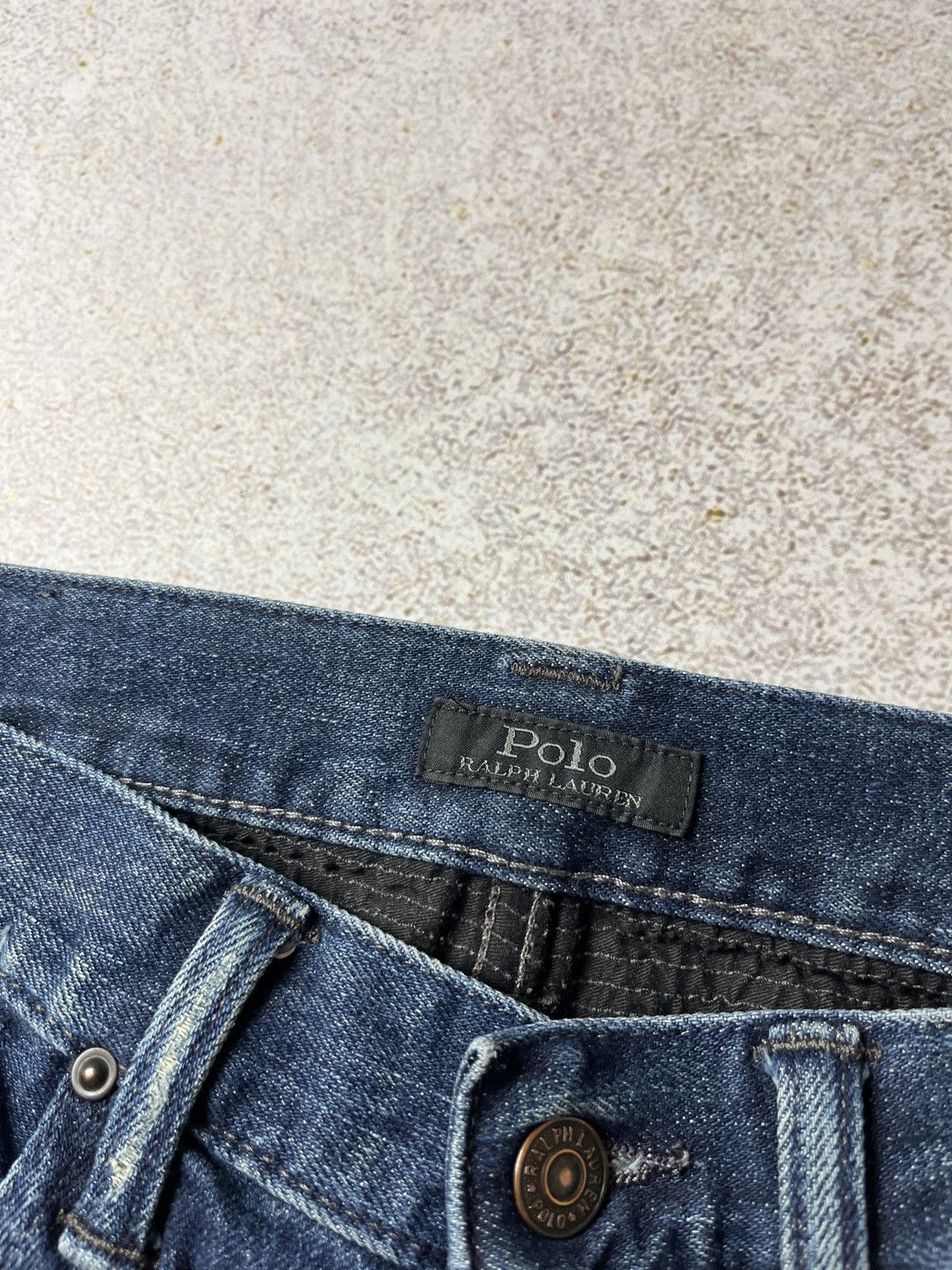 Polo Ralph Lauren Polo Ralph Lauren Black Label Sullivan Biker Moto Jeans Size US 31 - 7 Thumbnail