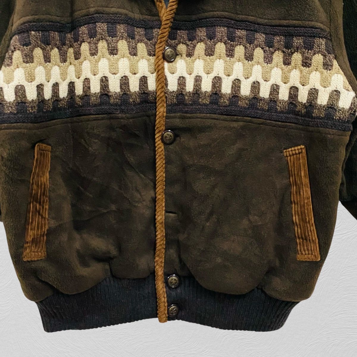 Japanese Brand Vintage calfleet navajo aztec jacket Size US XL / EU 56 / 4 - 3 Thumbnail