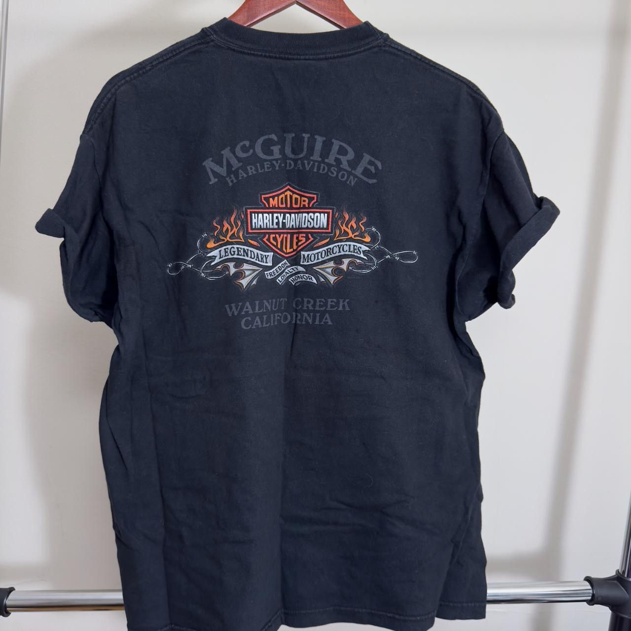 Harley Davidson Vintage Harley Davidson t-shirt Size US L / EU 52-54 / 3 - 4 Thumbnail