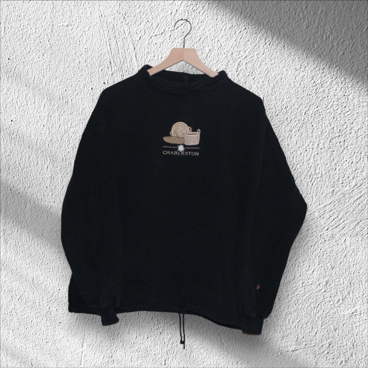 Vintage Vintage Charleston South Carolina Embroidered Crewneck Size L / US 10 / IT 46 - 2 Thumbnail