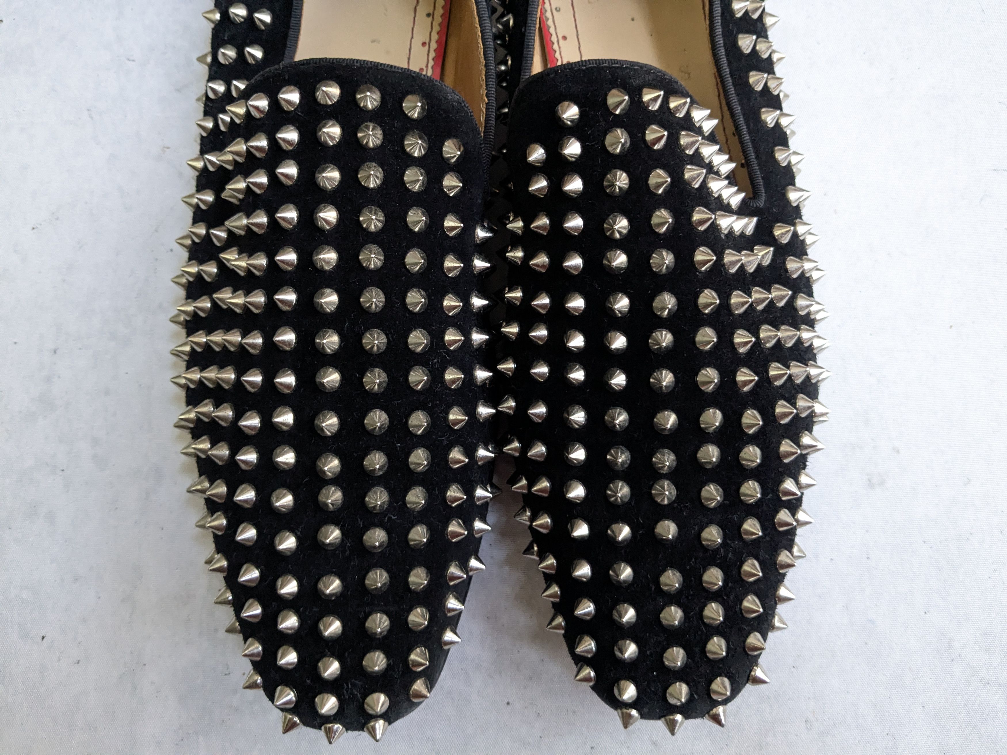Christian Louboutin Christian Louboutin Spike Loafers Black 9 42 Size US 9 / EU 42 - 4 Thumbnail