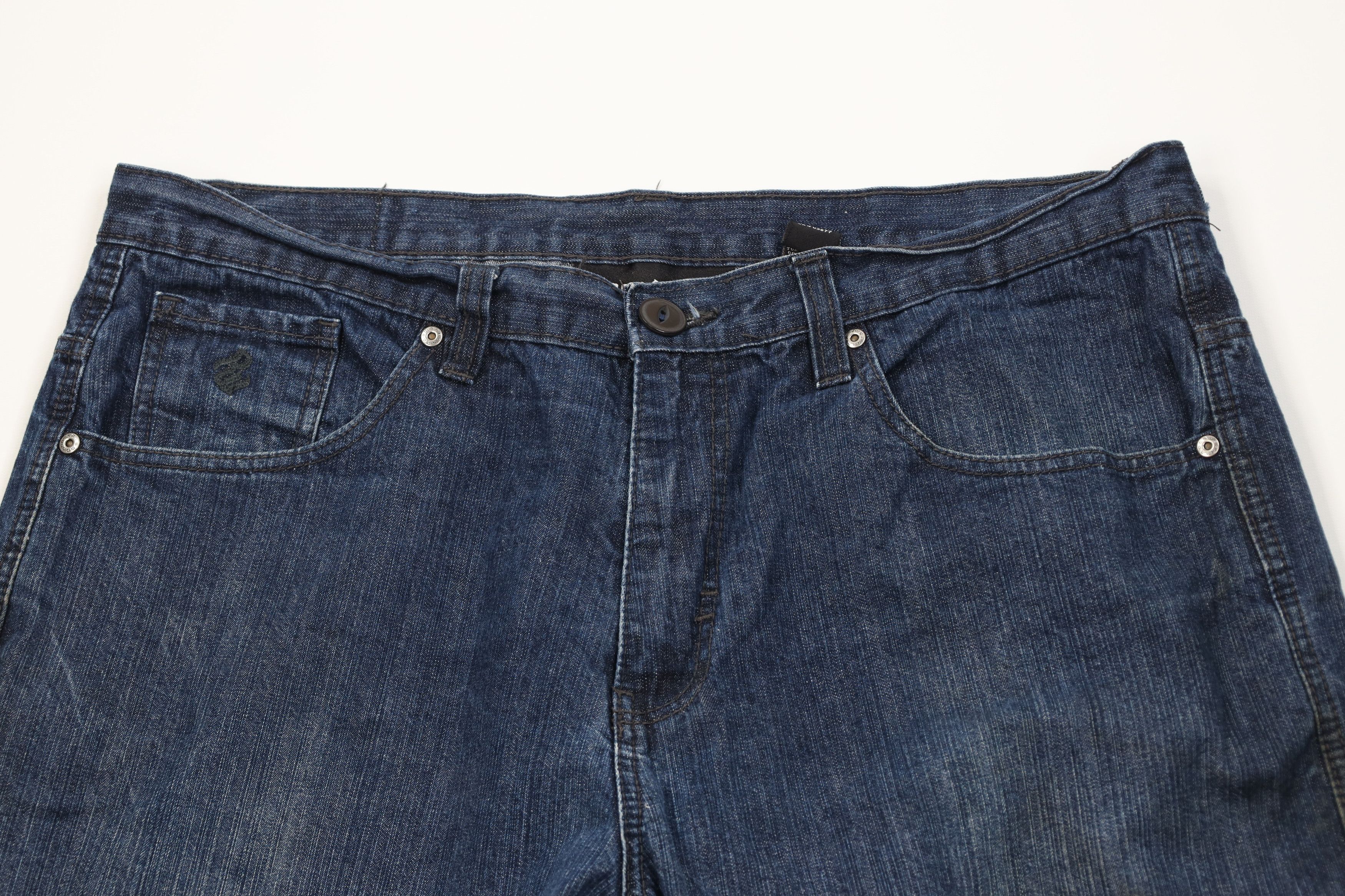 Rocawear Vintage 90s Y2K Rocawear Baggy Fit Wide Leg Denim Jeans Blue Size US 40 / EU 56 - 2 Thumbnail