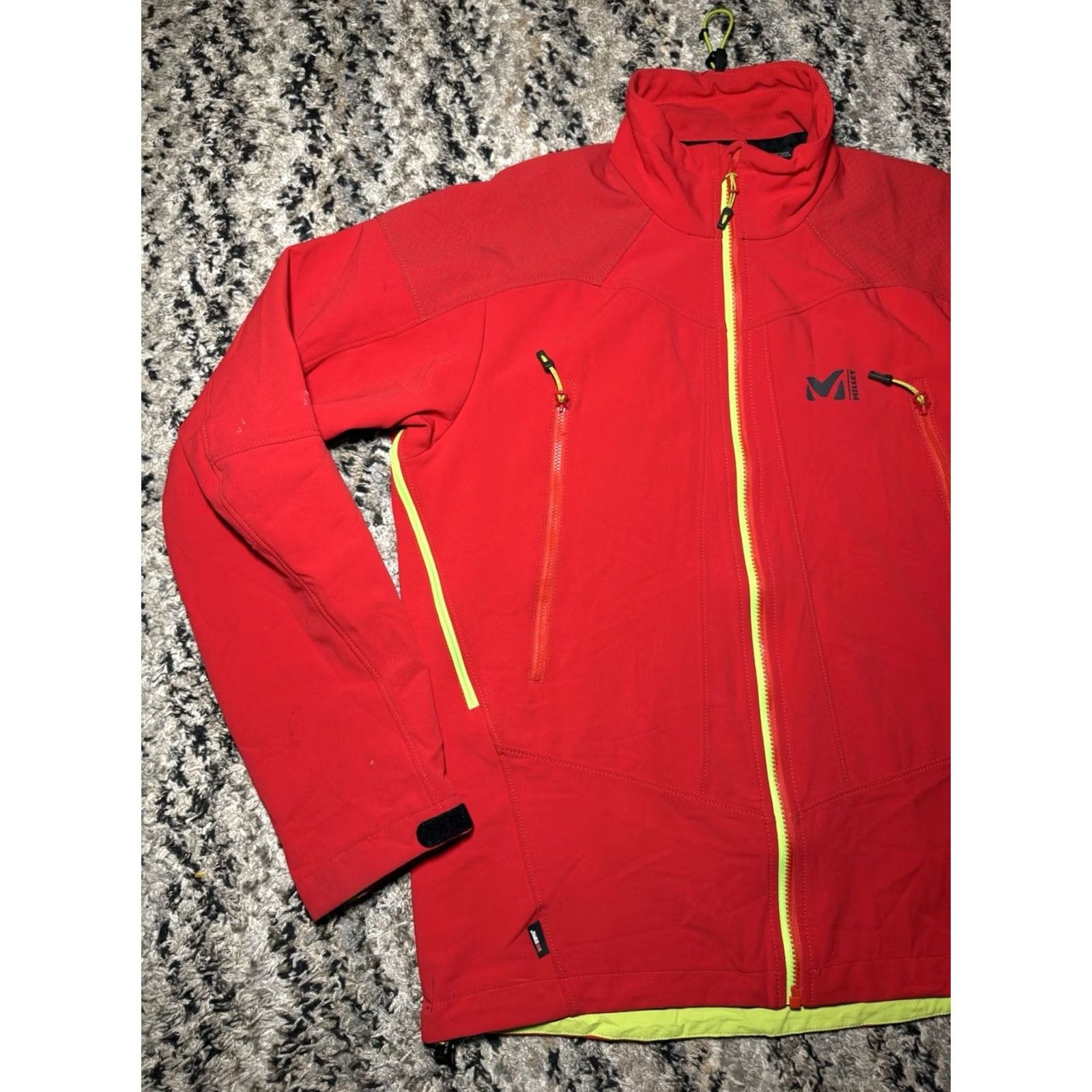 Vintage Millet Roc & Ice Windstopper Performance Softshell Jacket Mens M Outdoors Red Windstopper Jacket Mens Climate Outdoor Top Size US M / EU 48-50 / 2 - 3 Thumbnail