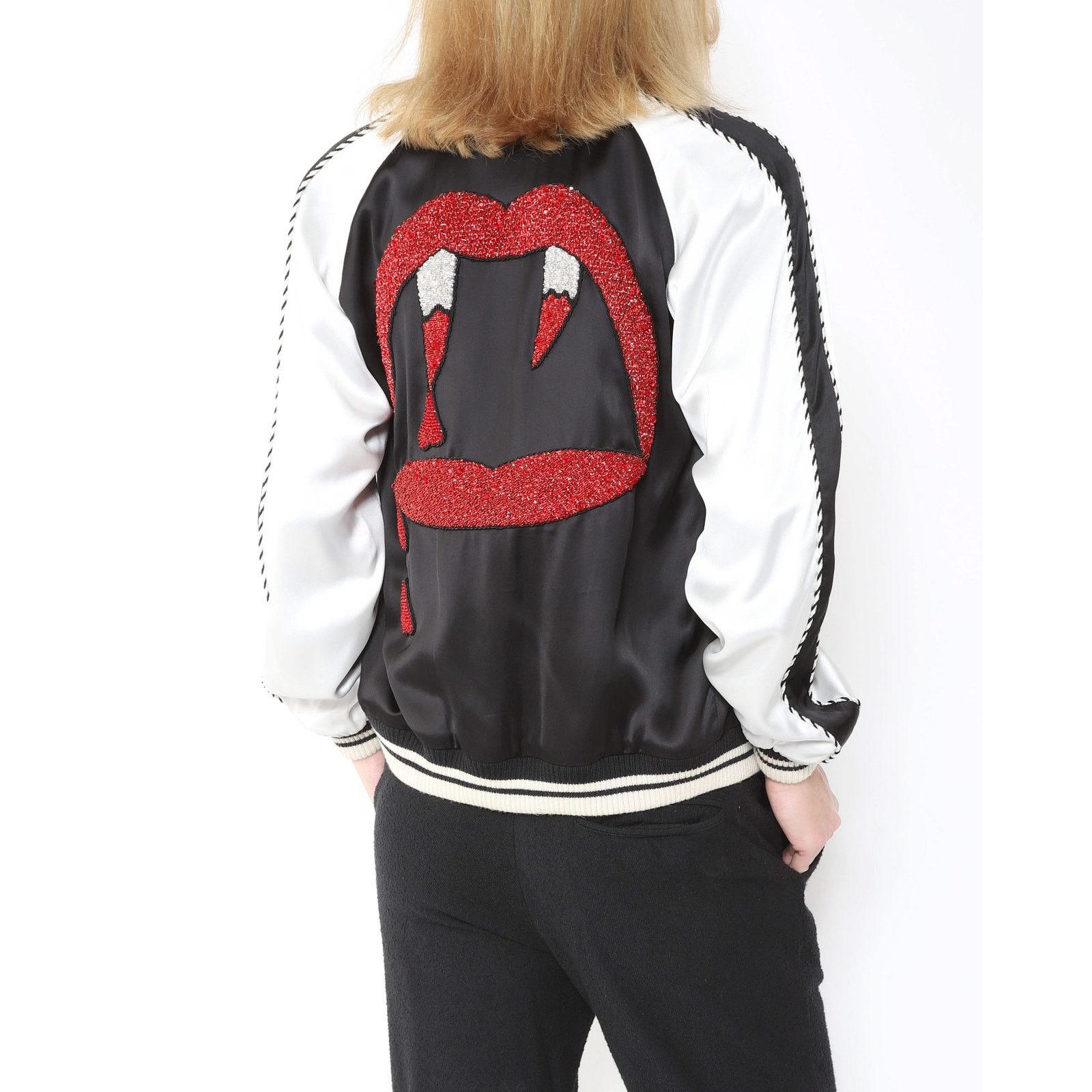 Saint Laurent Paris SS14 Blood Luster Souvenir Jacket in Viscose Size XS / US 0-2 / IT 36-38 - 8 Thumbnail