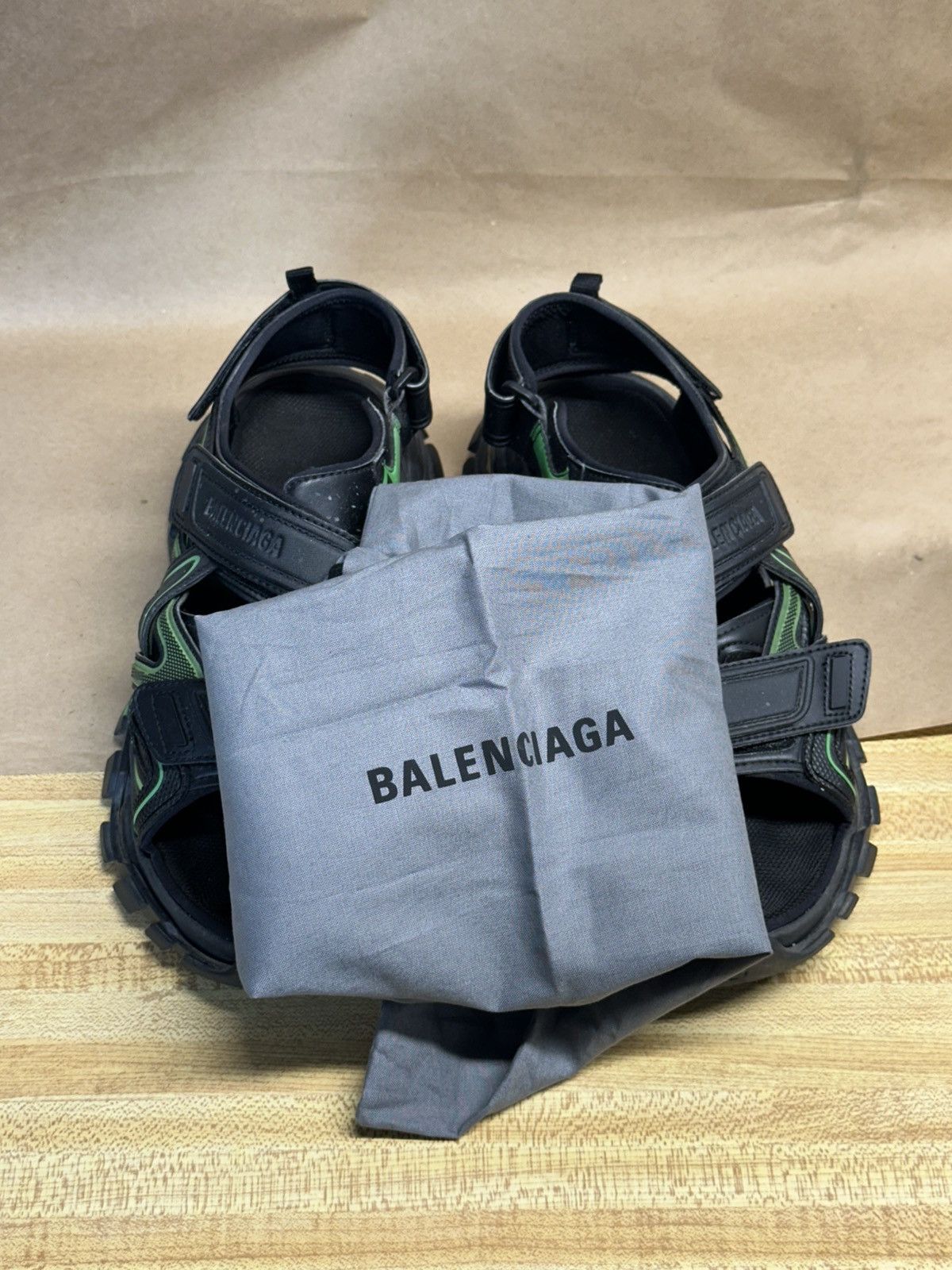 Balenciaga BALENCIAGA Track sandal EU41/US8 Size US 8 / EU 41 - 8 Thumbnail