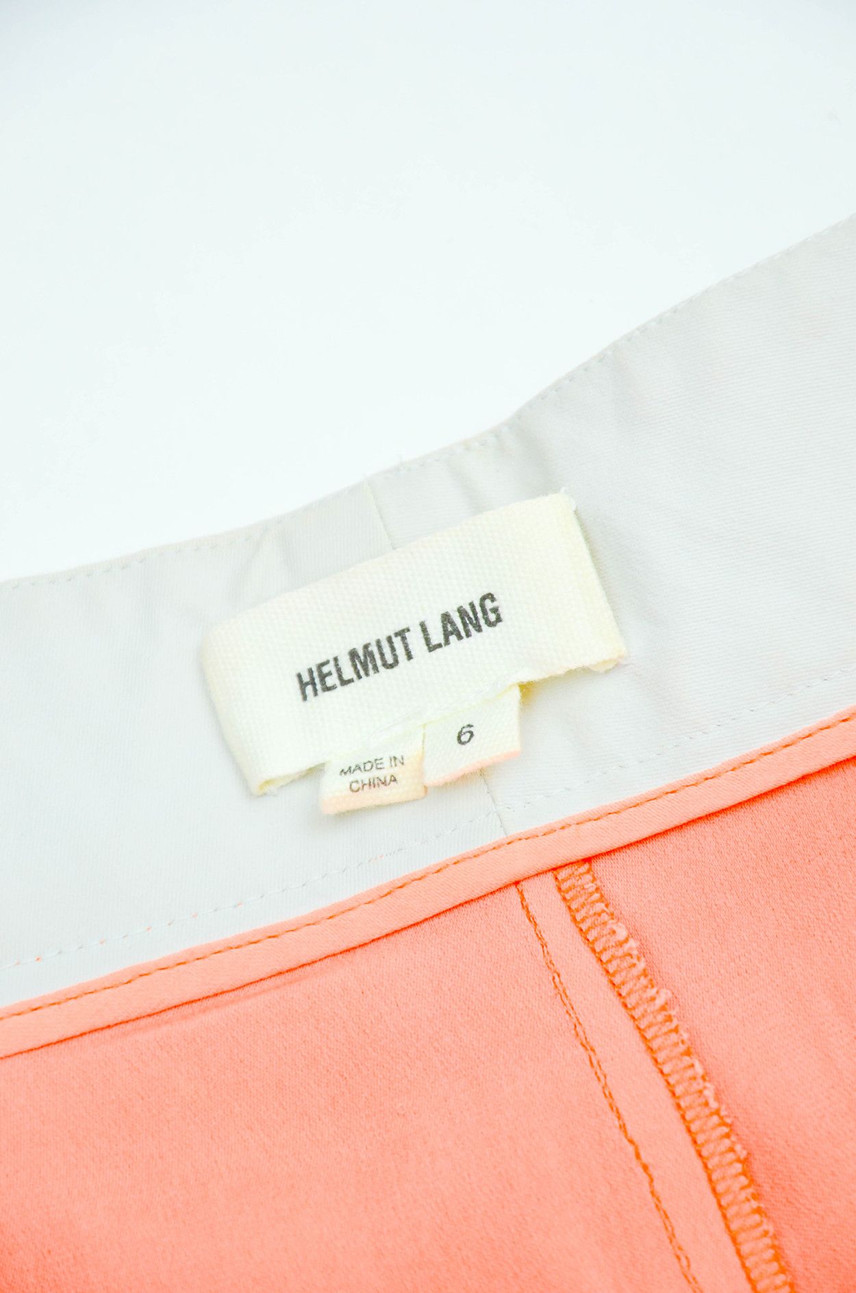 Helmut Lang HELMUT LANG Silk Orange Shorts Size 28" / US 6 / IT 42 - 9 Thumbnail