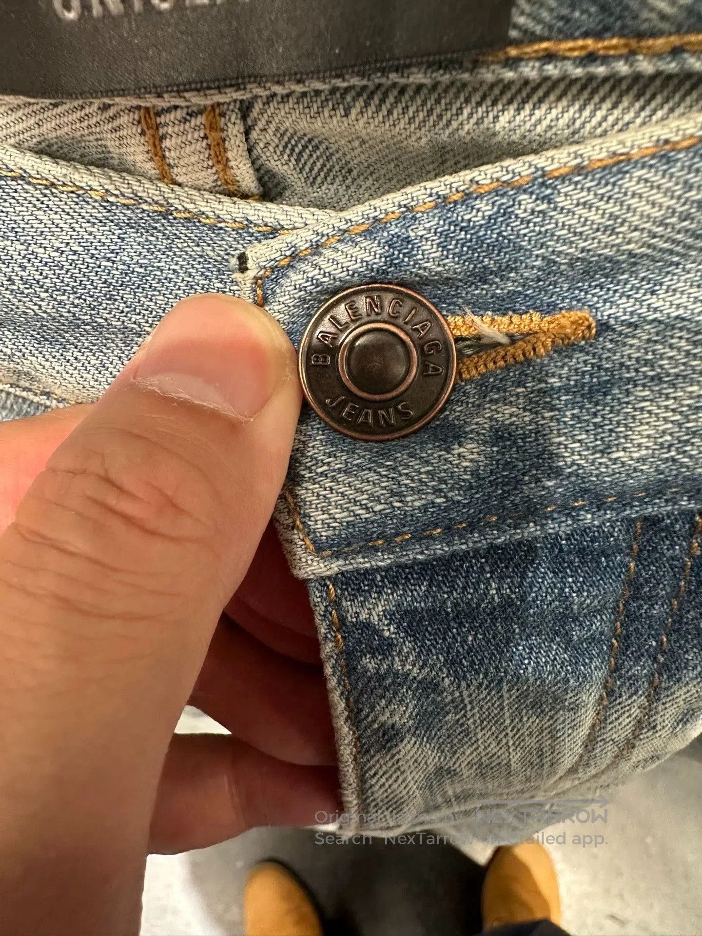 Balenciaga Balenciaga Light Blue Baggy Jeans . Size US 38 / EU 54 - 5 Thumbnail