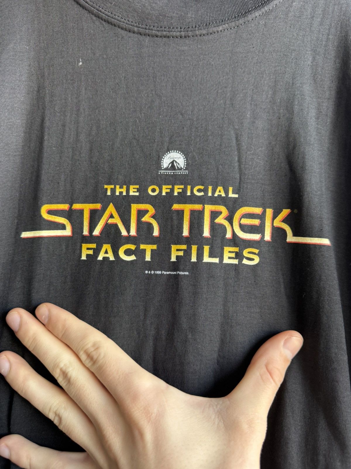 Band Tees Vintage Star Trek Movie 1999 Tee Size US L / EU 52-54 / 3 - 5 Thumbnail