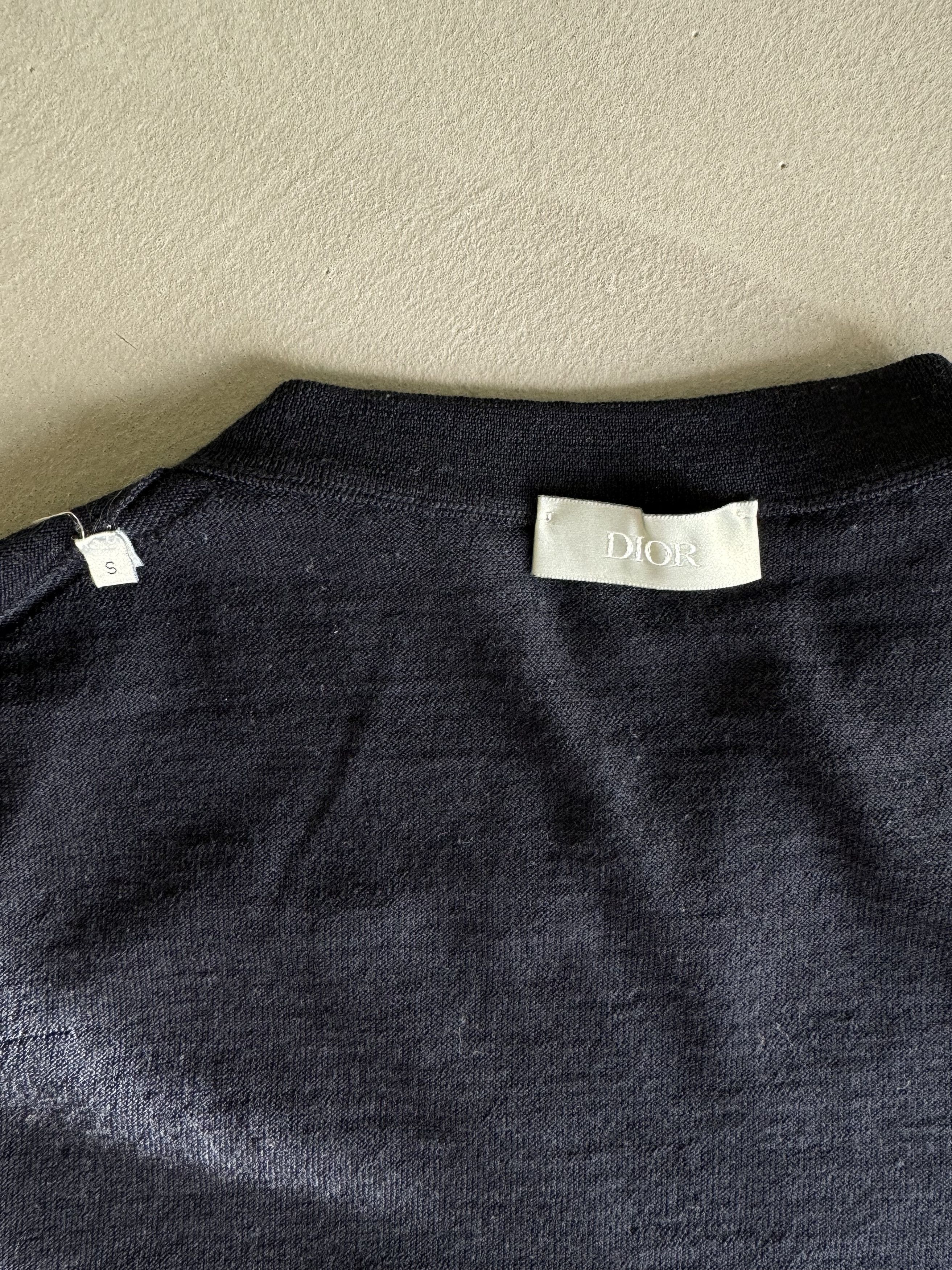 Dior Dior Homme Wool Knit Sweater, Navy Size US S / EU 44-46 / 1 - 4 Thumbnail