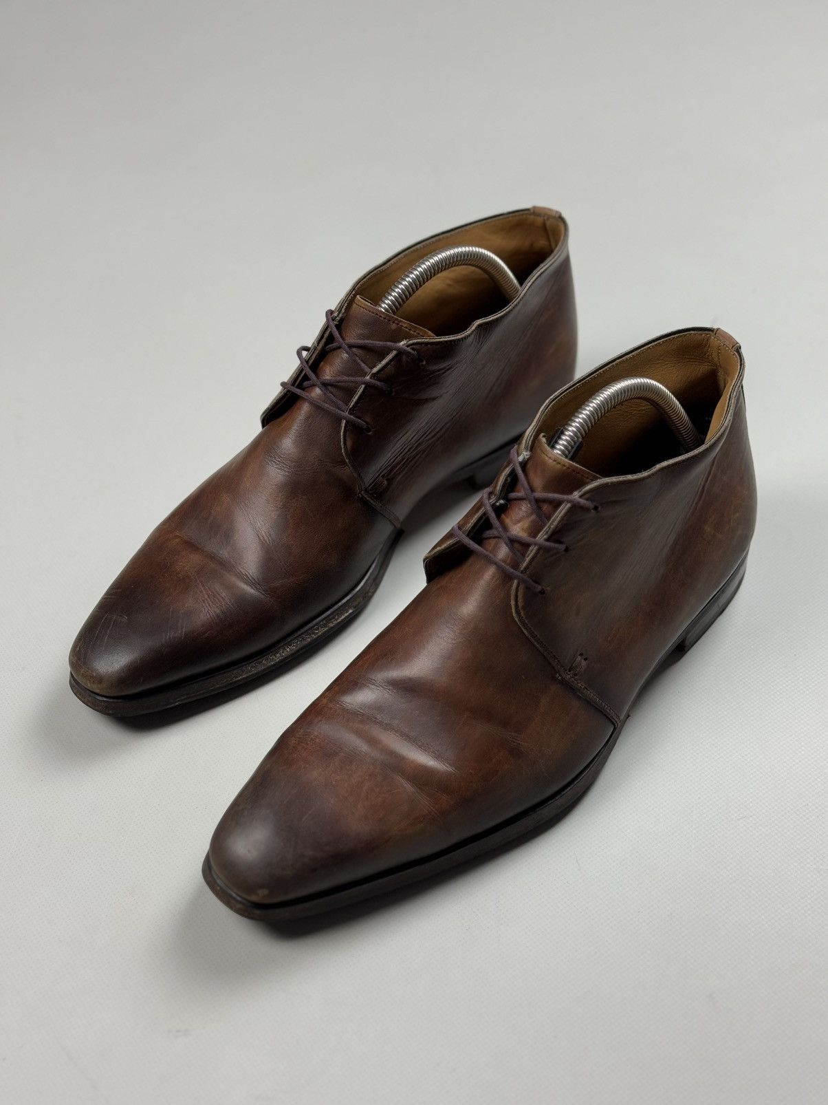 Magnanni Magnanni Men’s Leather Chukka Boots Shoes Size 41 / US 8 Size US 8 / EU 41 - 14 Thumbnail