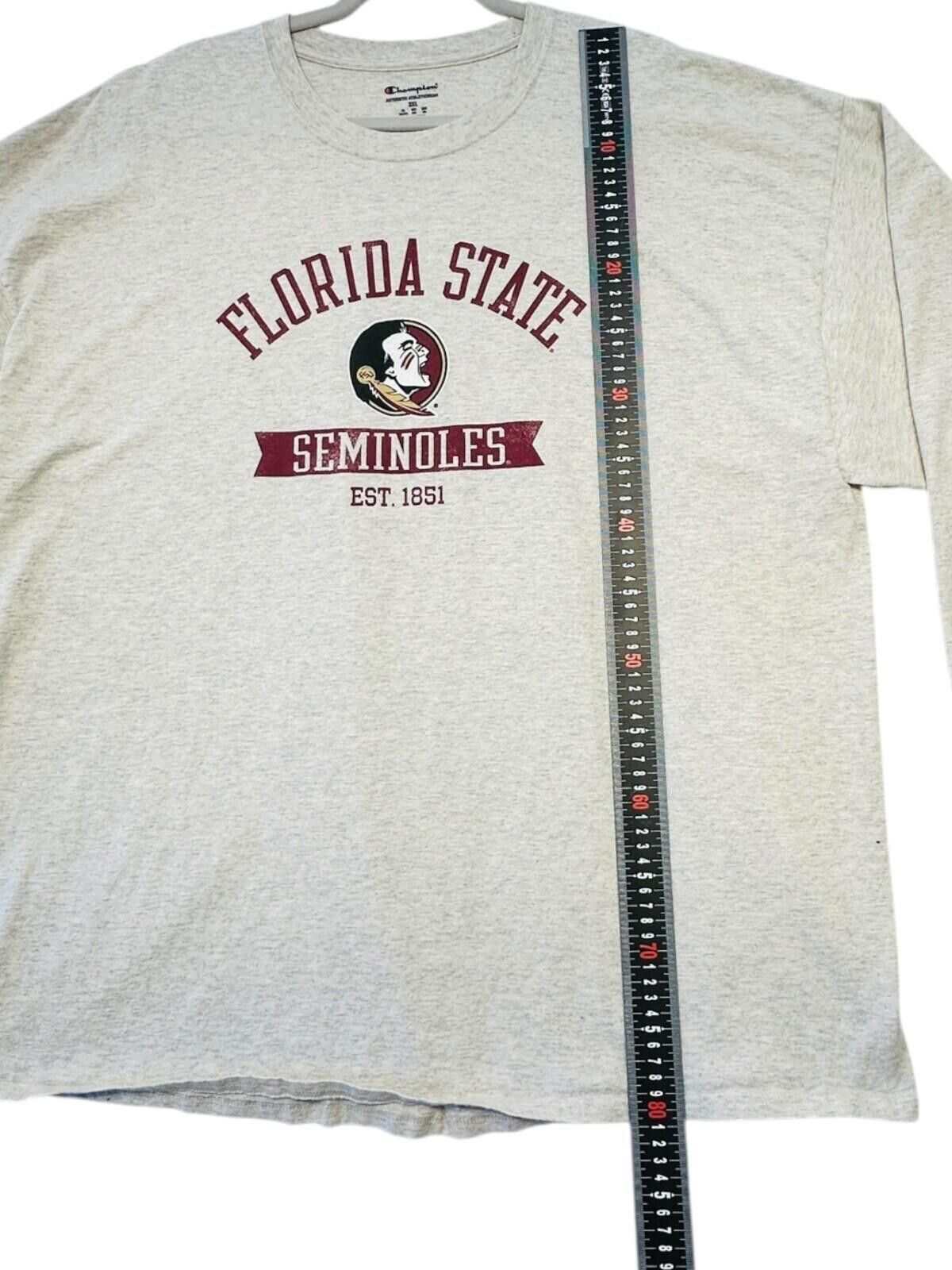 Champion Champion Florida State Top Men's UK Size 3XL Grey Size US XXL / EU 58 / 5 - 9 Thumbnail