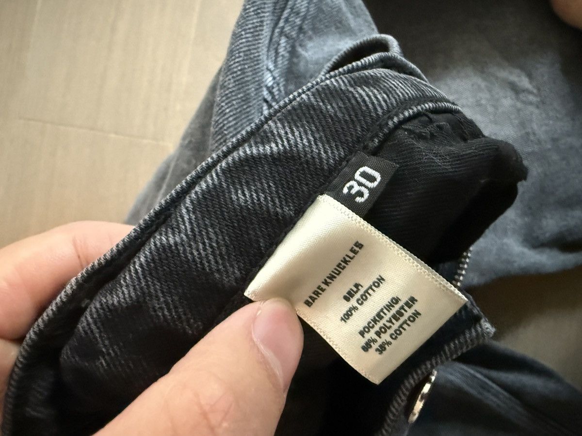Bare Knuckles Bare Knuckles Tommy Denim Shorts Dusk Black Size 30 Size US 30 / EU 46 - 4 Thumbnail