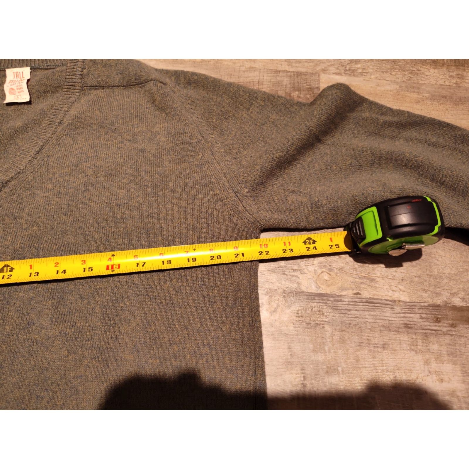 Vintage VINTAGE Lord Jeff Tall Fellow Wool Sweater Men's Pullover Size Large Green 80s 90s Outdoor Casual Size US L / EU 52-54 / 3 - 7 Thumbnail