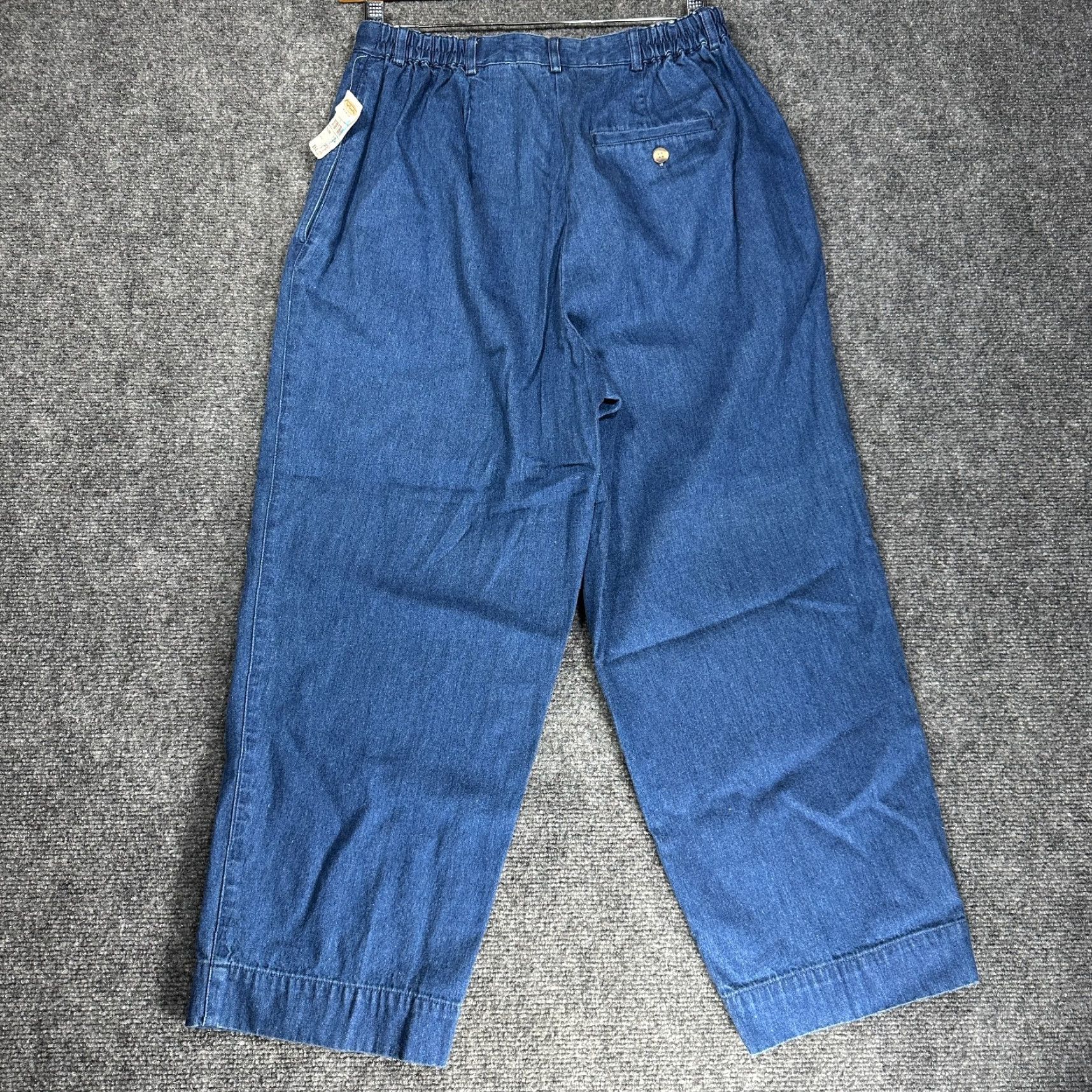 Talbots Talbots Jeans Womens 12W Cropped Cotton Straight Leg Pockets NEW Size 24" / US 00 / IT 34 - 7 Thumbnail