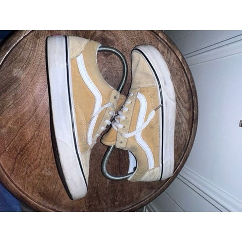 Vans Vans Old Skool Unisex Yellow Shoes Size 6 Men's/7.5 Women's Size US 7.5 / IT 37.5 - 5 Thumbnail