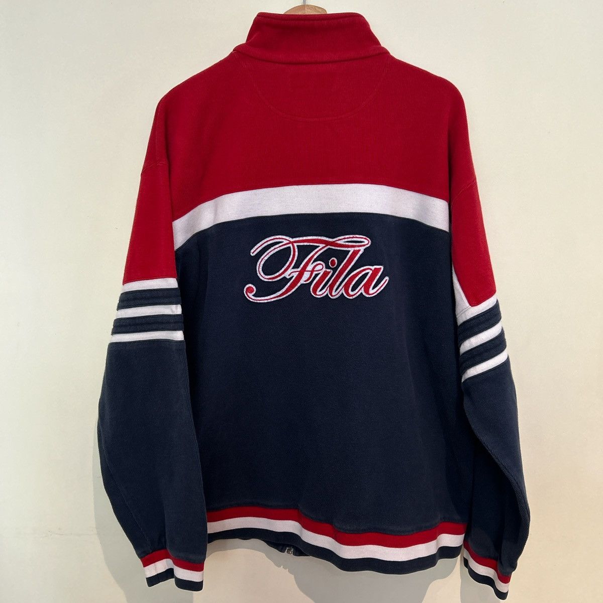 Fila Vintage Fila Italia Zip Up Track Jacket Size US XL / EU 56 / 4 - 2 Thumbnail