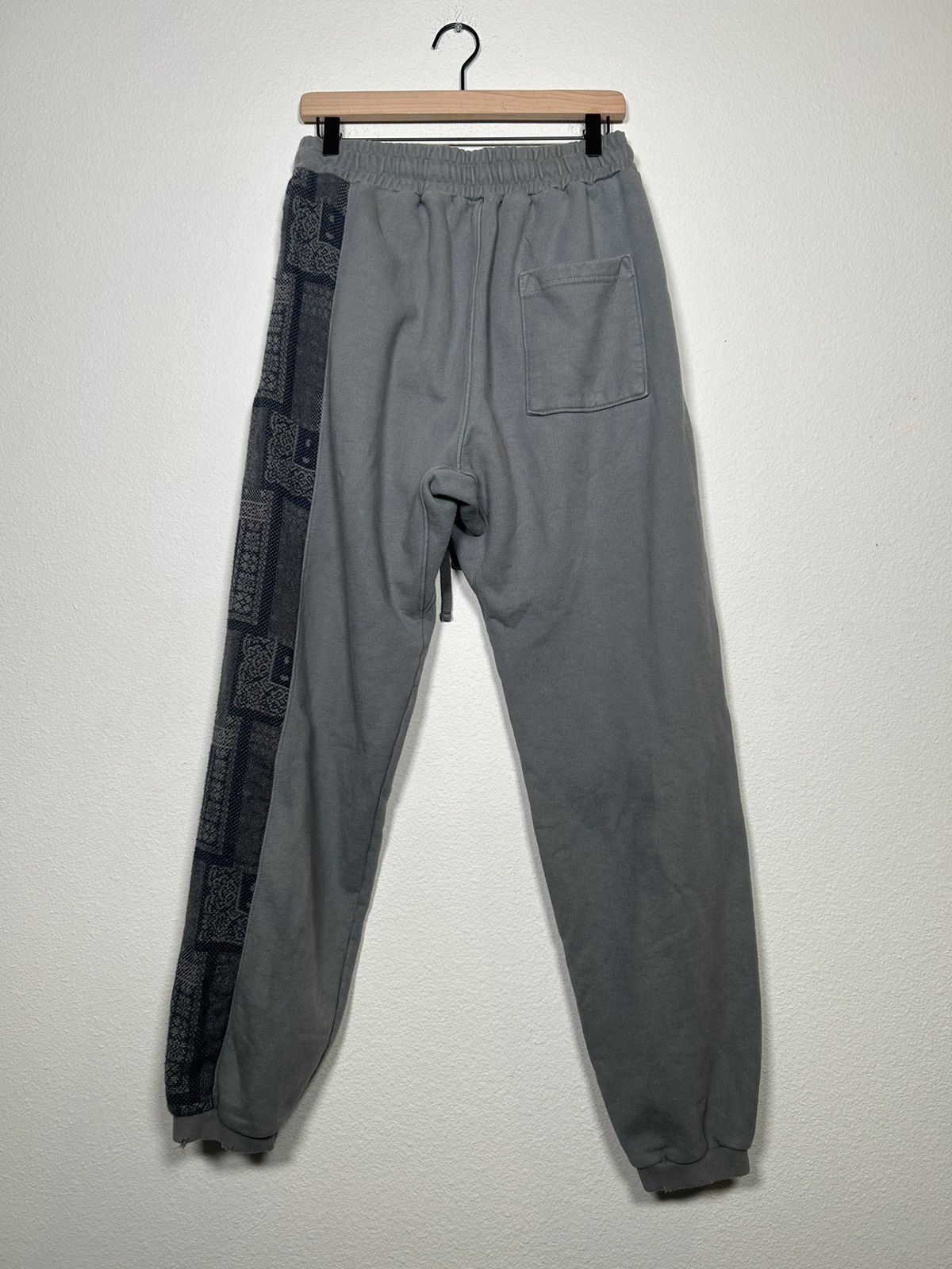 Alchemist SS23 Tribal Stripe Distressed Sweatpants Size US 30 / EU 46 - 3 Thumbnail