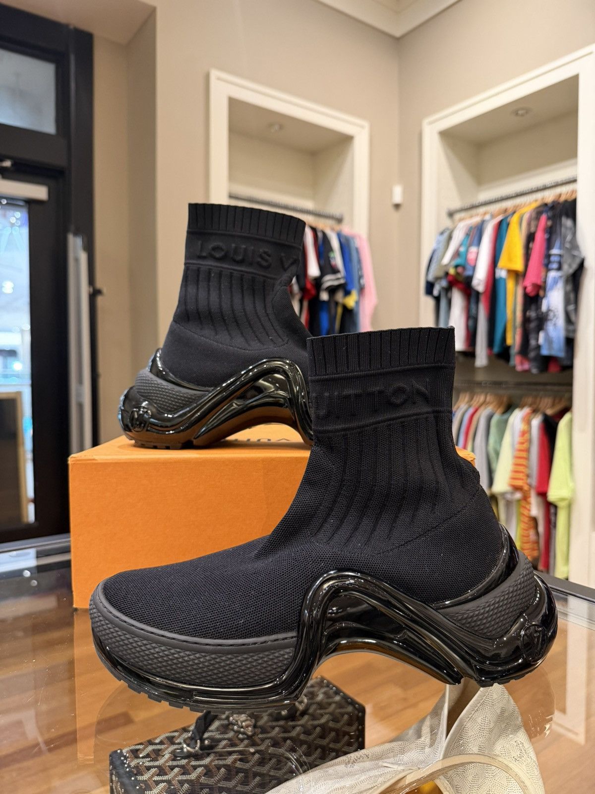 Louis Vuitton Louis Vuitton LV ArchLight Sock Boots Size US 8 / IT 38 - 3 Thumbnail