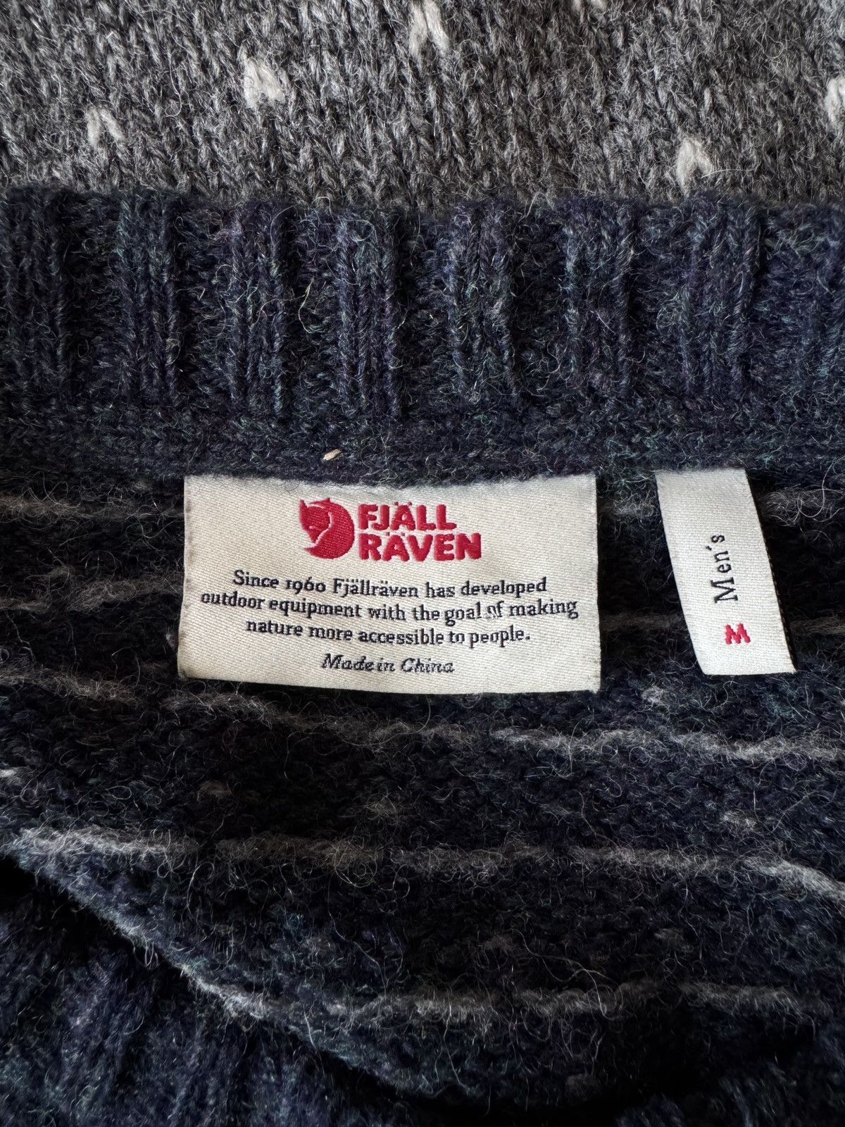 Fjallraven 🔥 Fjallraven Ovik Knit Sweater Size US M / EU 48-50 / 2 - 7 Thumbnail