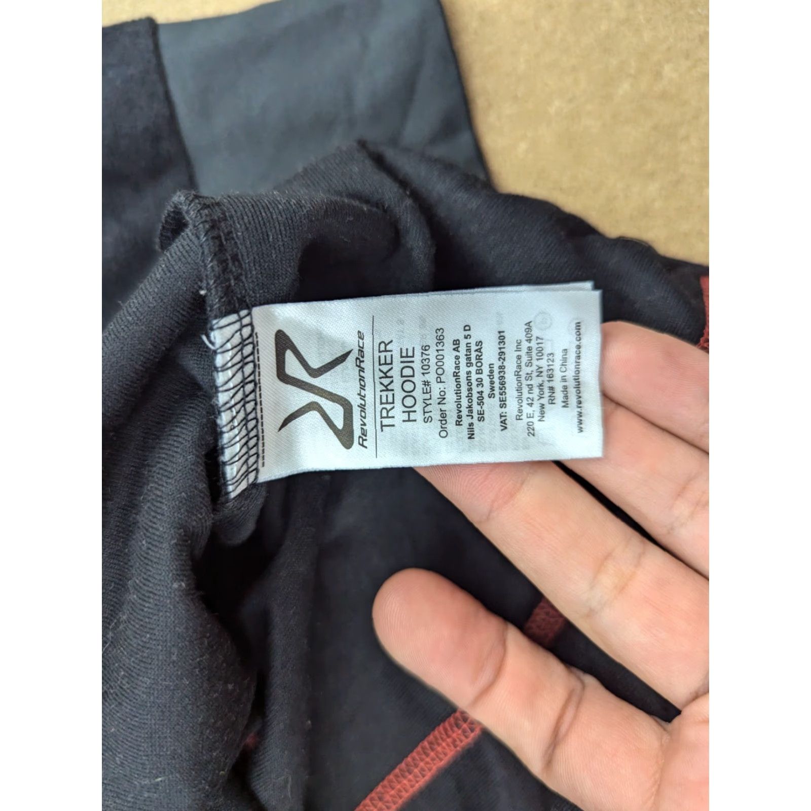 Vintage Revolution Race Trekker Hoody Jacket Mens M Outdoor Black Fleece jacket Zip Hooded Casual Athletic Size US M / EU 48-50 / 2 - 6 Thumbnail