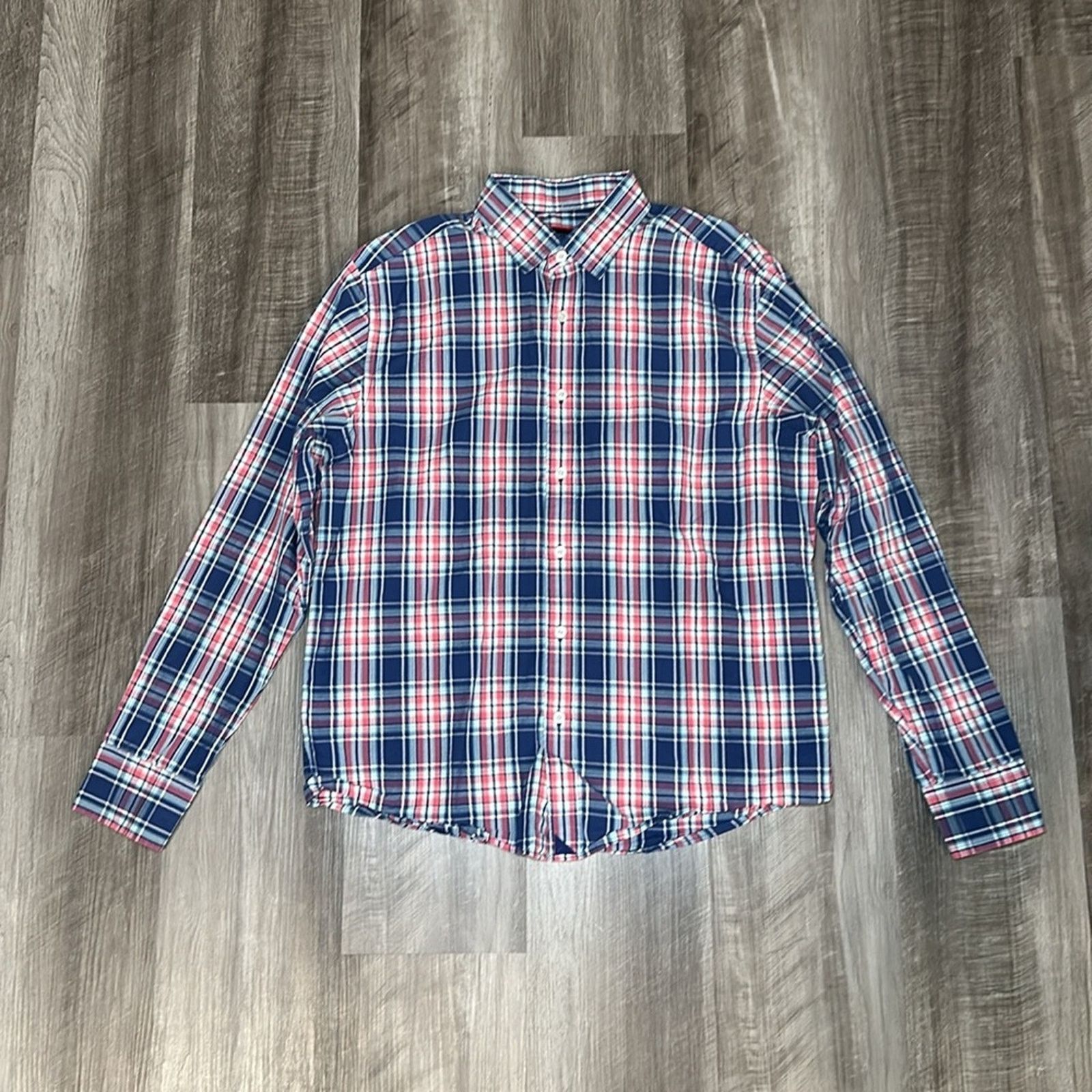 UNTUCKit UNTUCKit Torrey Ridge Plaid Long Sleeve Button Down - Medium Size US M / EU 48-50 / 2 - 2 Thumbnail