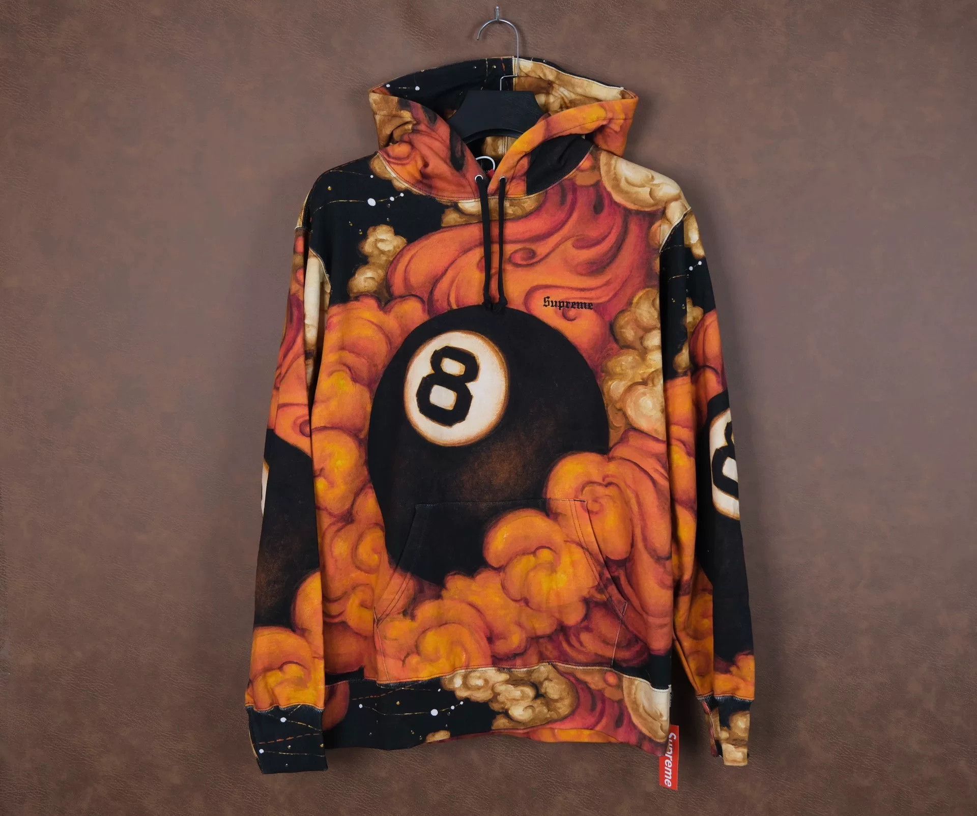 Supreme Supreme Martin Wong 8-Ball Hooded Sweatshirt | Grailed