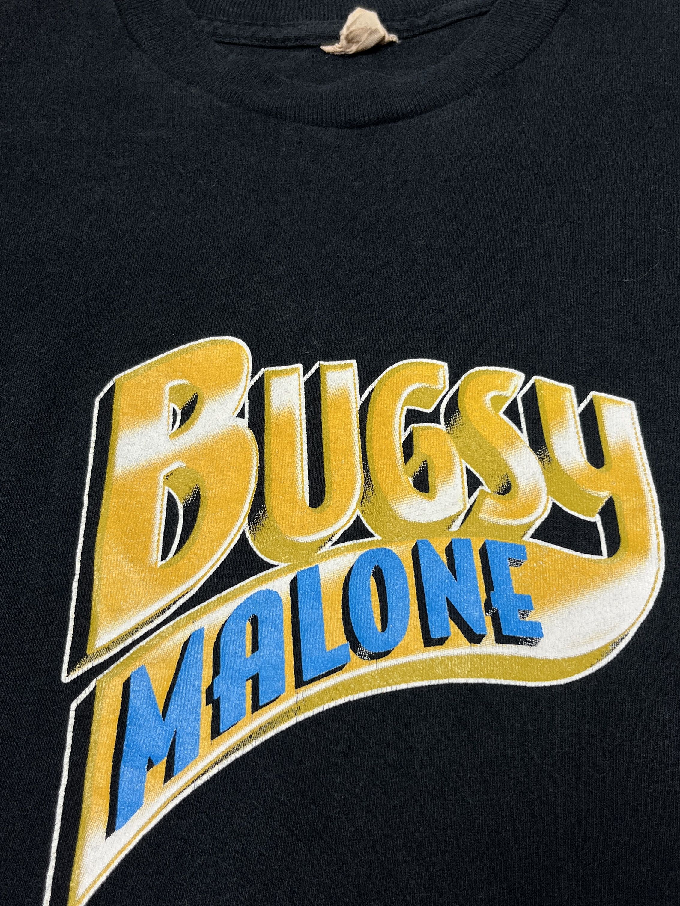 Vintage 1990s BUGSY MALONE MUSICAL COMEDY GRAPHIC TEE - № 978 Size US S / EU 44-46 / 1 - 3 Thumbnail