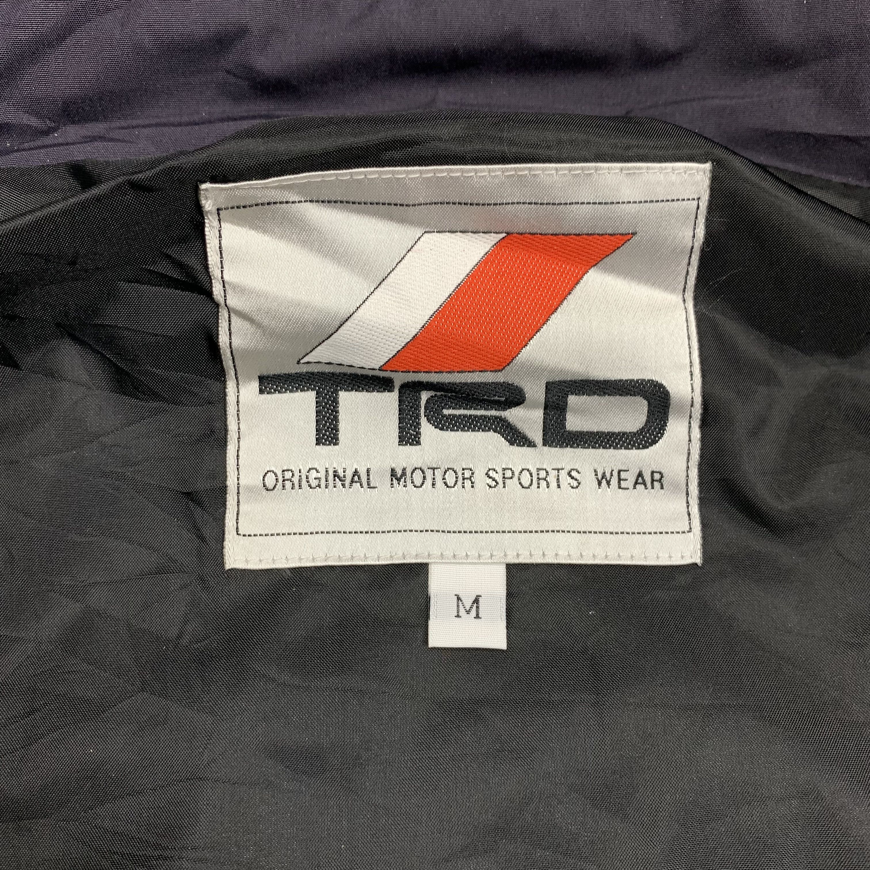 Vintage TRD Motor Sports Toyota Techno Craft Reflective 3M Jacket Size US M / EU 48-50 / 2 - 6 Thumbnail
