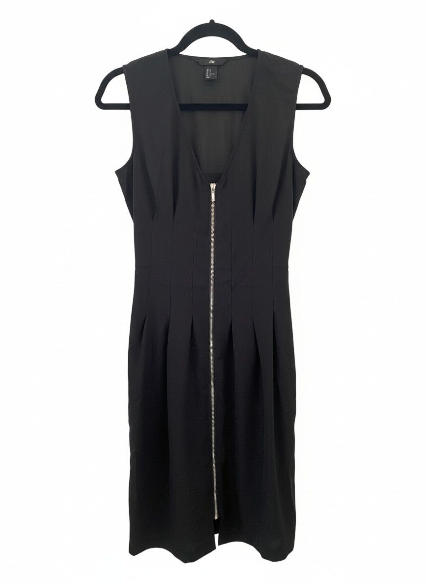 H&M H&M Black Sleeveless Crew Neck Mini Dress US 2 Size XXS / US 00 / IT 34 - 1 Thumbnail