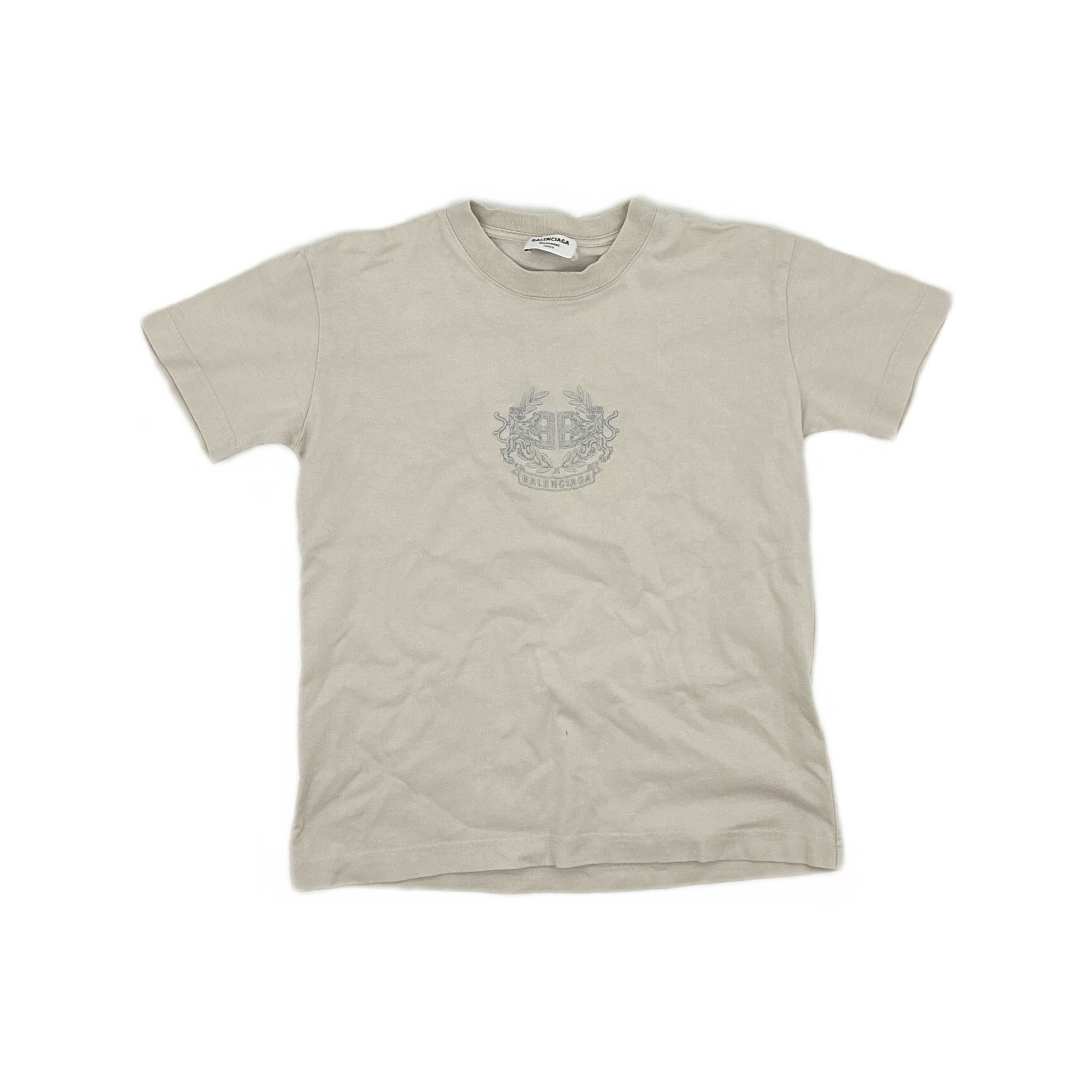 Balenciaga Balenciaga Crest Embroidery T-Shirt Size S Size US S / EU 44-46 / 1 - 1 Thumbnail