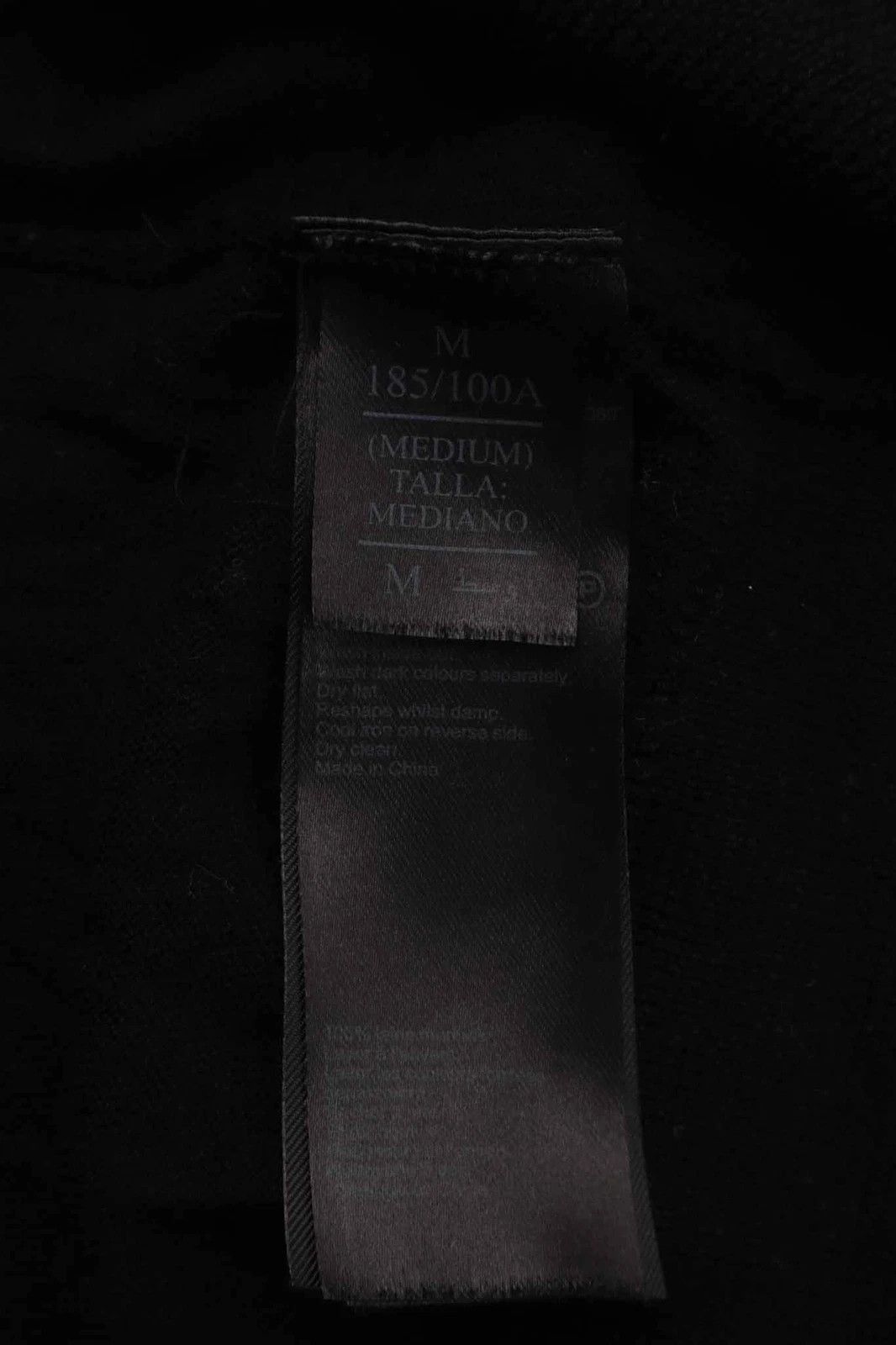 Allsaints AllSaints Mode Merino Long Sleeve Polo Shirt Black Size US M / EU 48-50 / 2 - 4 Thumbnail