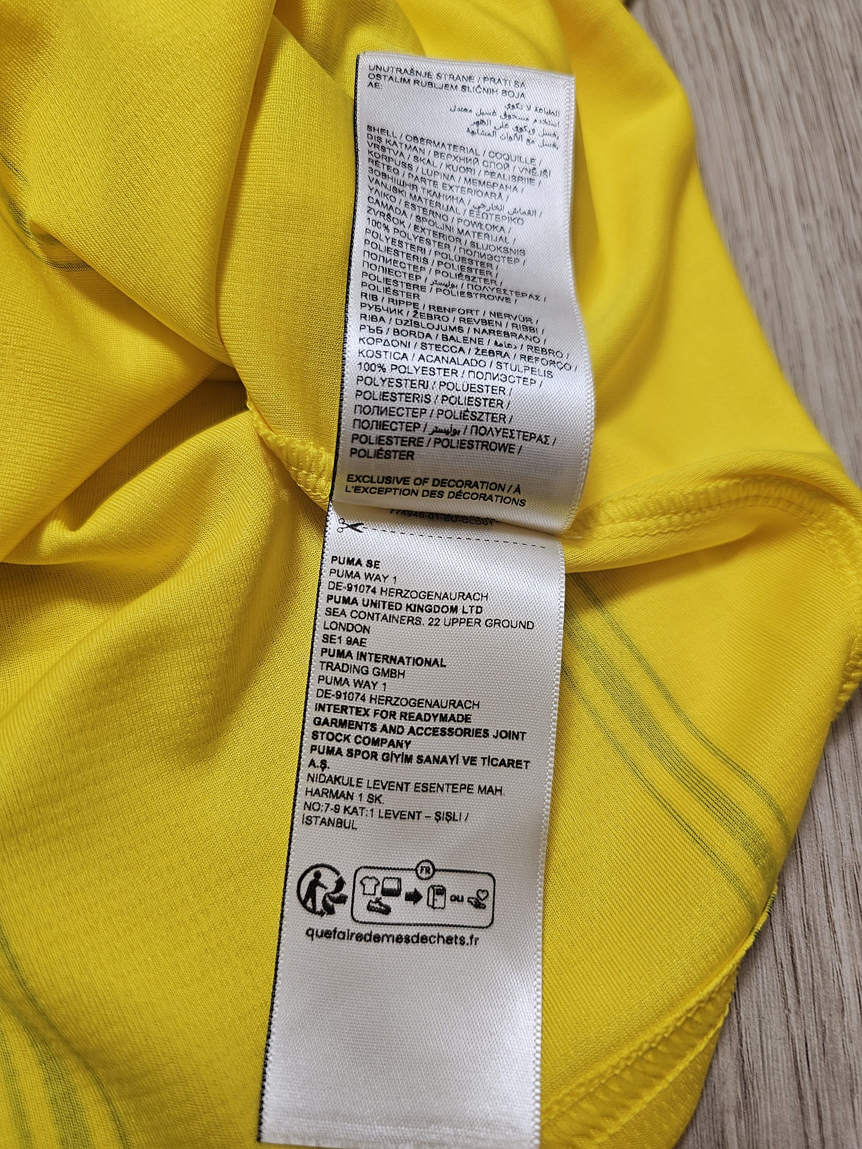 Puma BORUSSIA DORTMUND 2024 2025 HOME HUMMELS FOOTBALL SOCCER Size US XXL / EU 58 / 5 - 13 Thumbnail